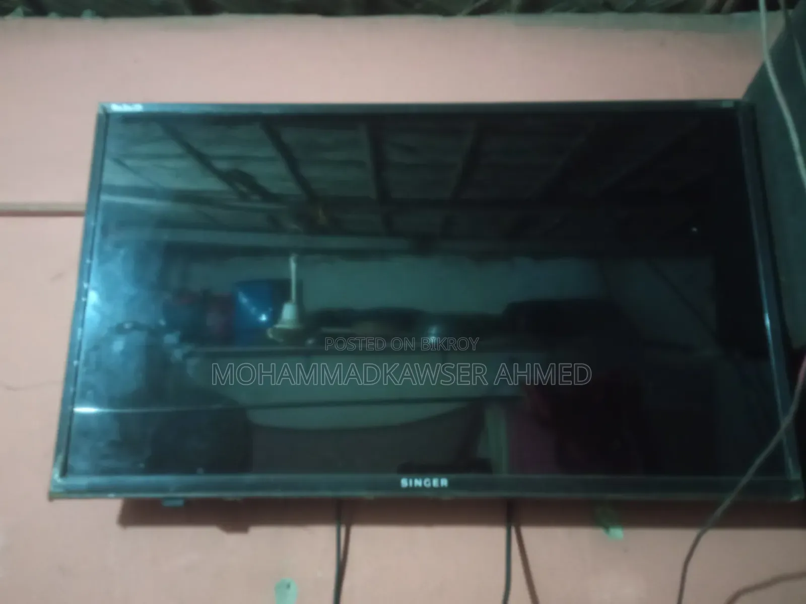 The TV is very good, original Singer TV