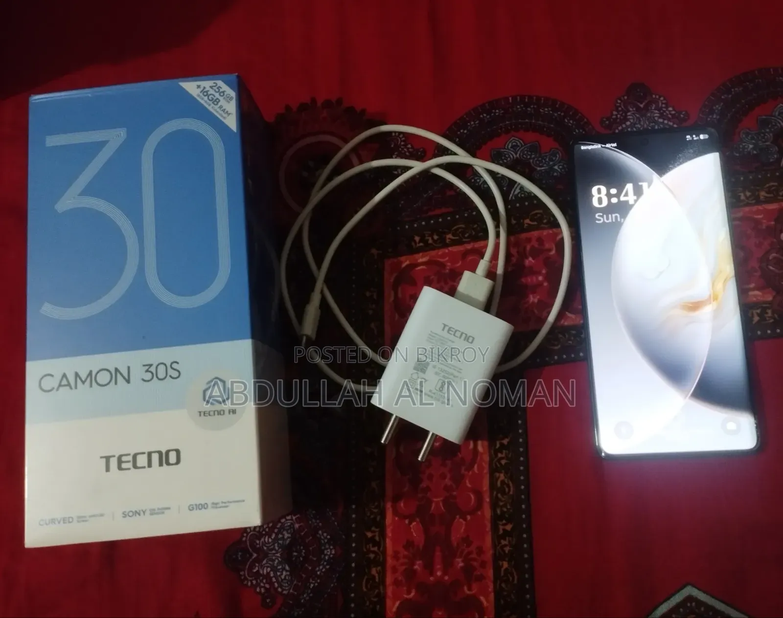 Tecno Camon 30S 256 GB Black