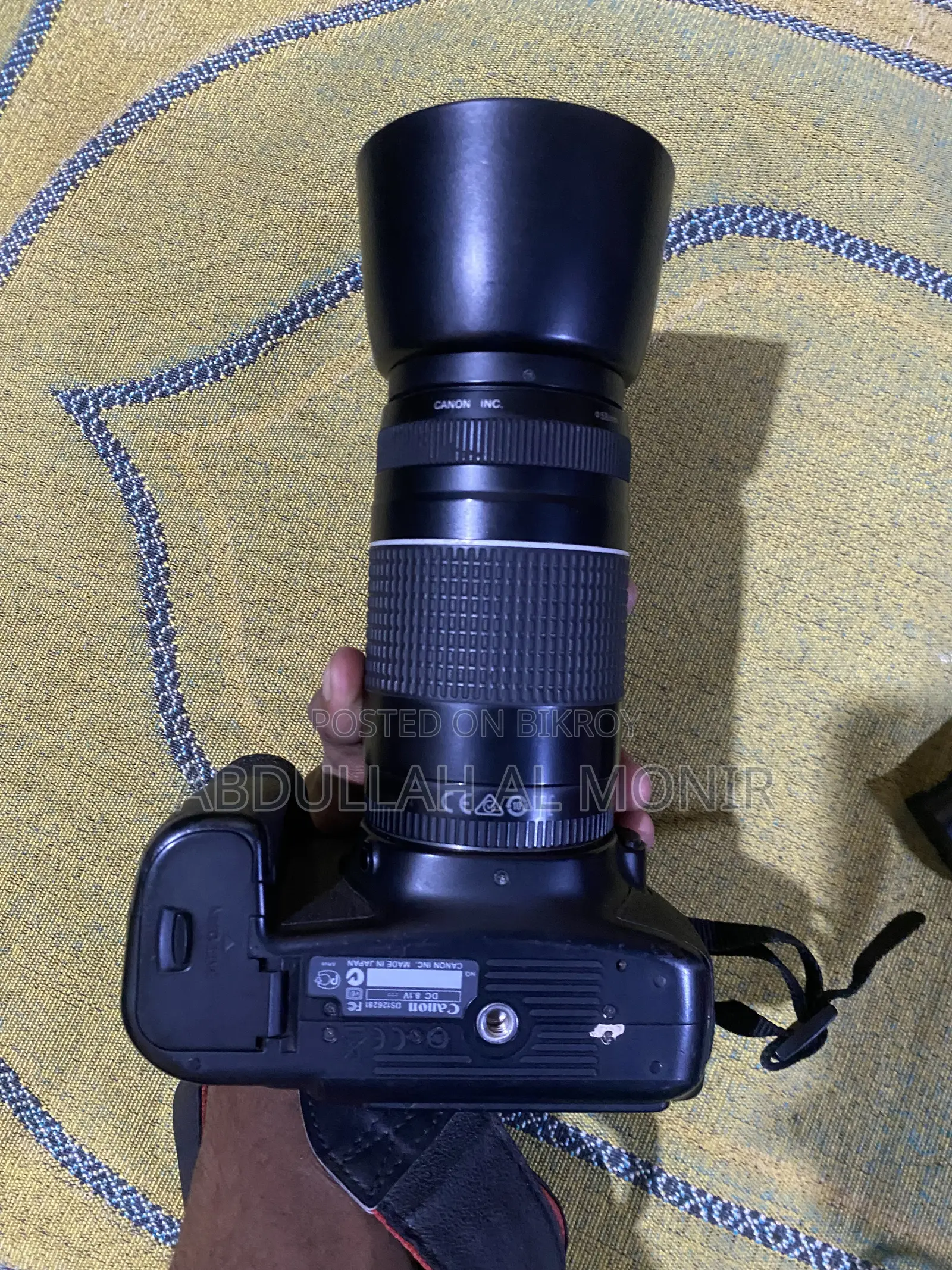 Canon 60d Camera 75-300mm Lans Flash