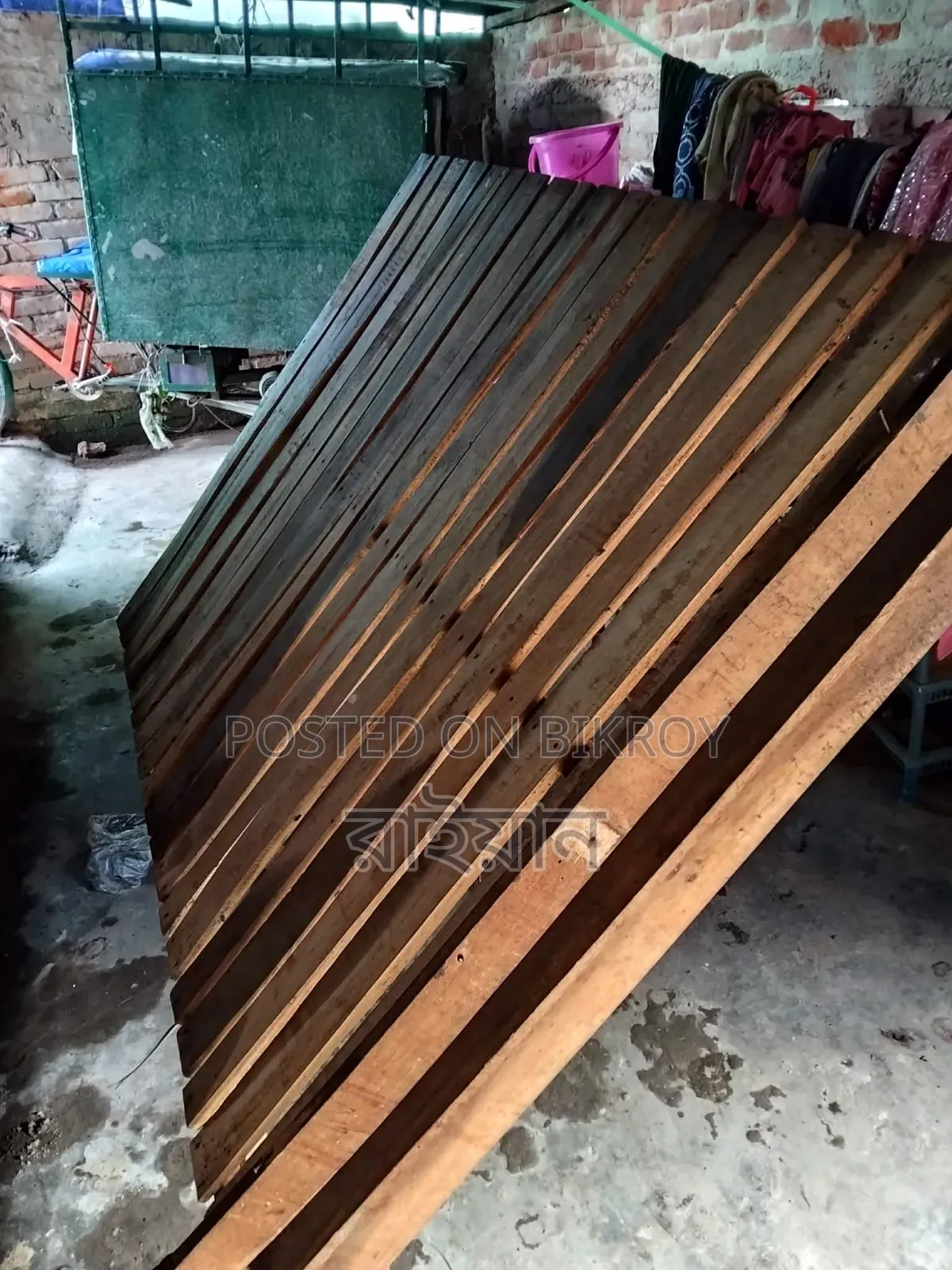 A wooden bed (Chouki) for sale