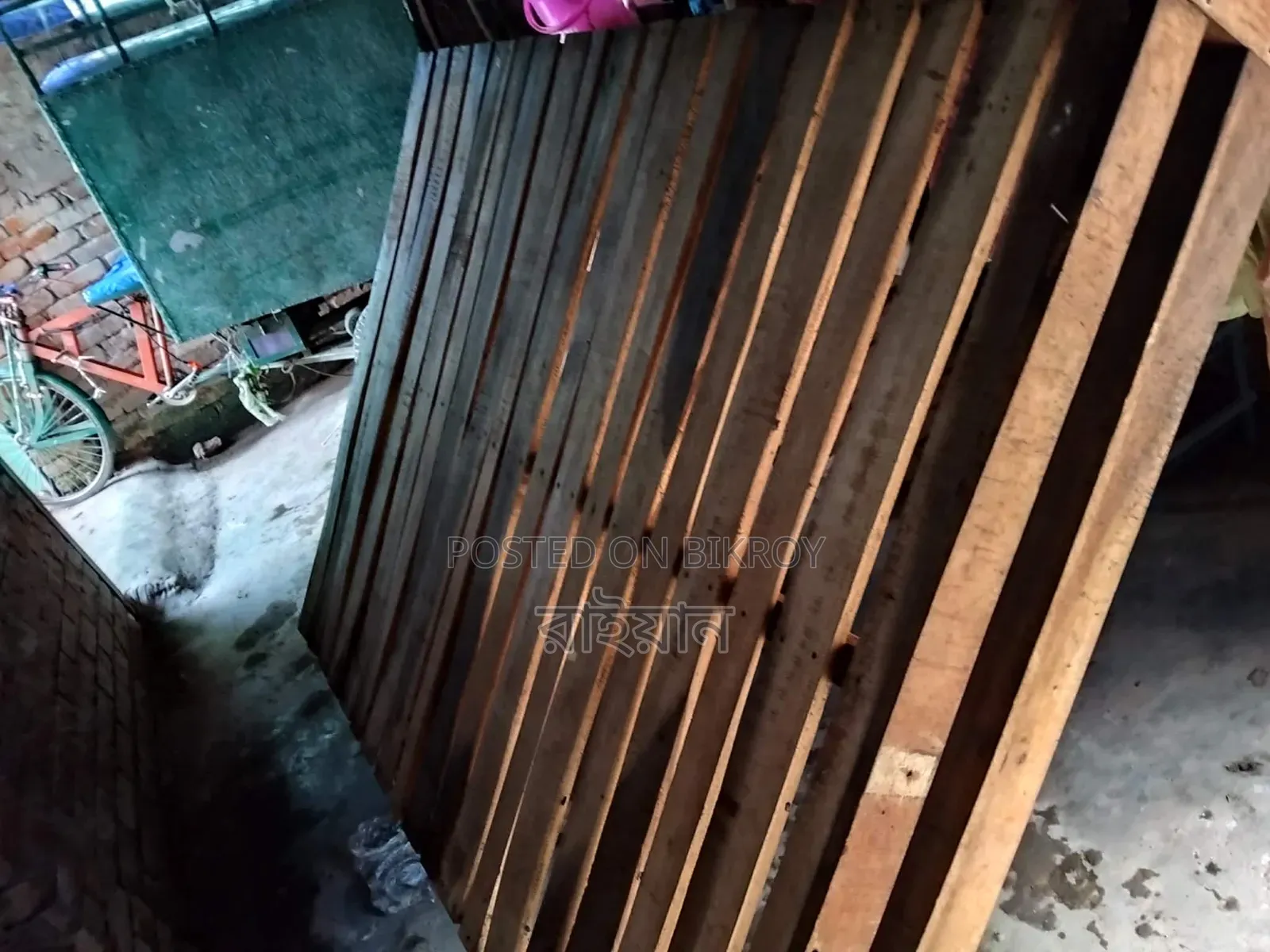 A wooden bed (Chouki) for sale