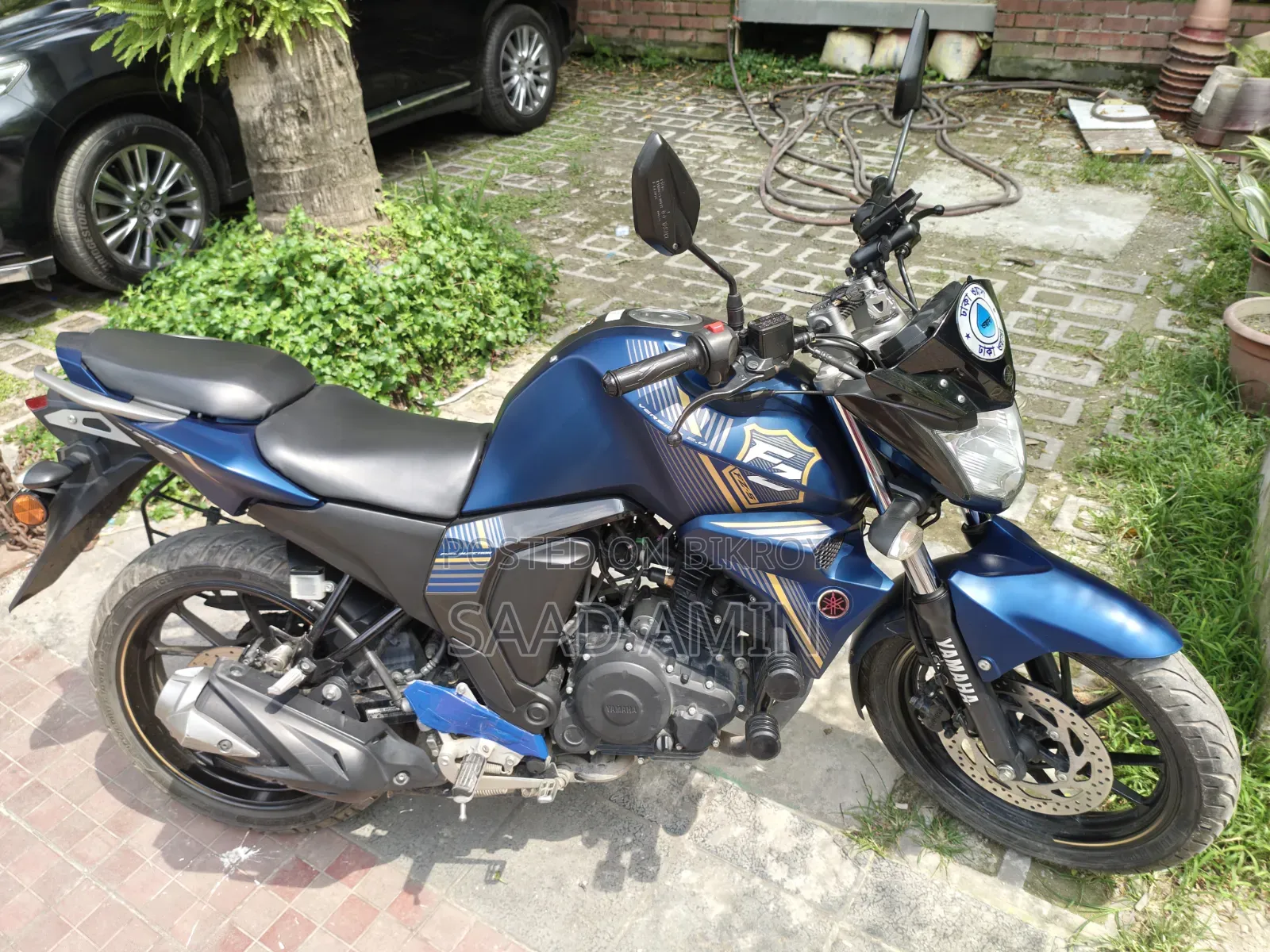New Yamaha FZ 2024 Blue