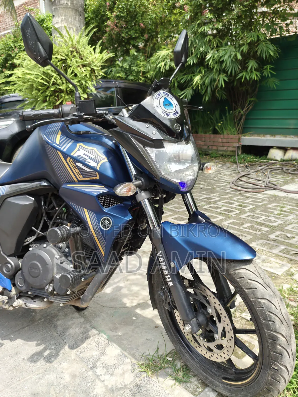 New Yamaha FZ 2024 Blue