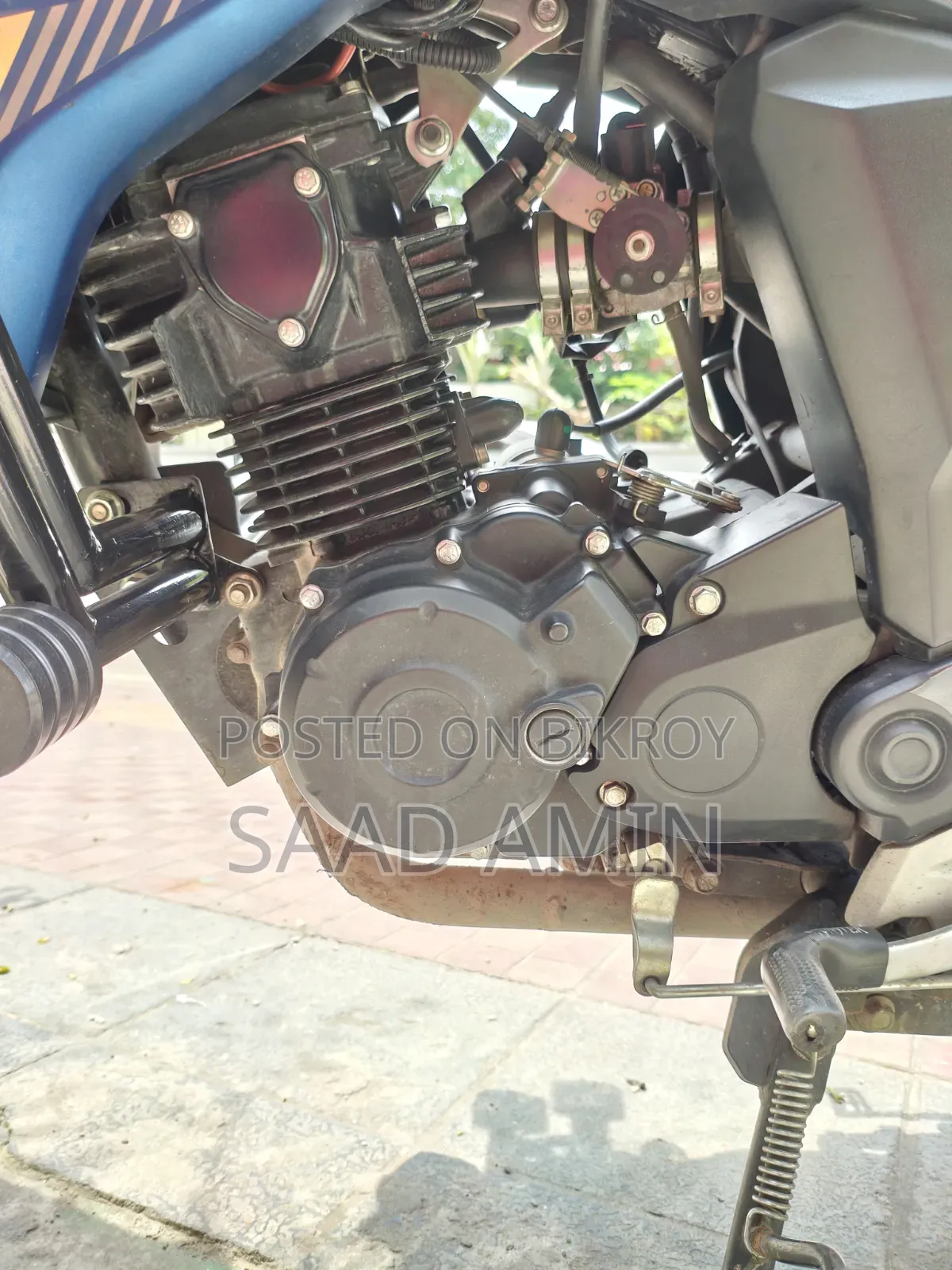 New Yamaha FZ 2024 Blue
