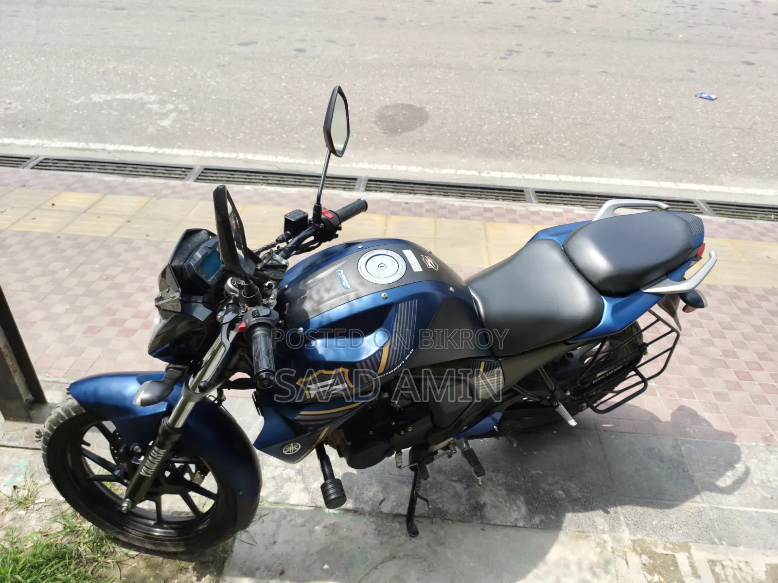 New Yamaha FZ 2024 Blue