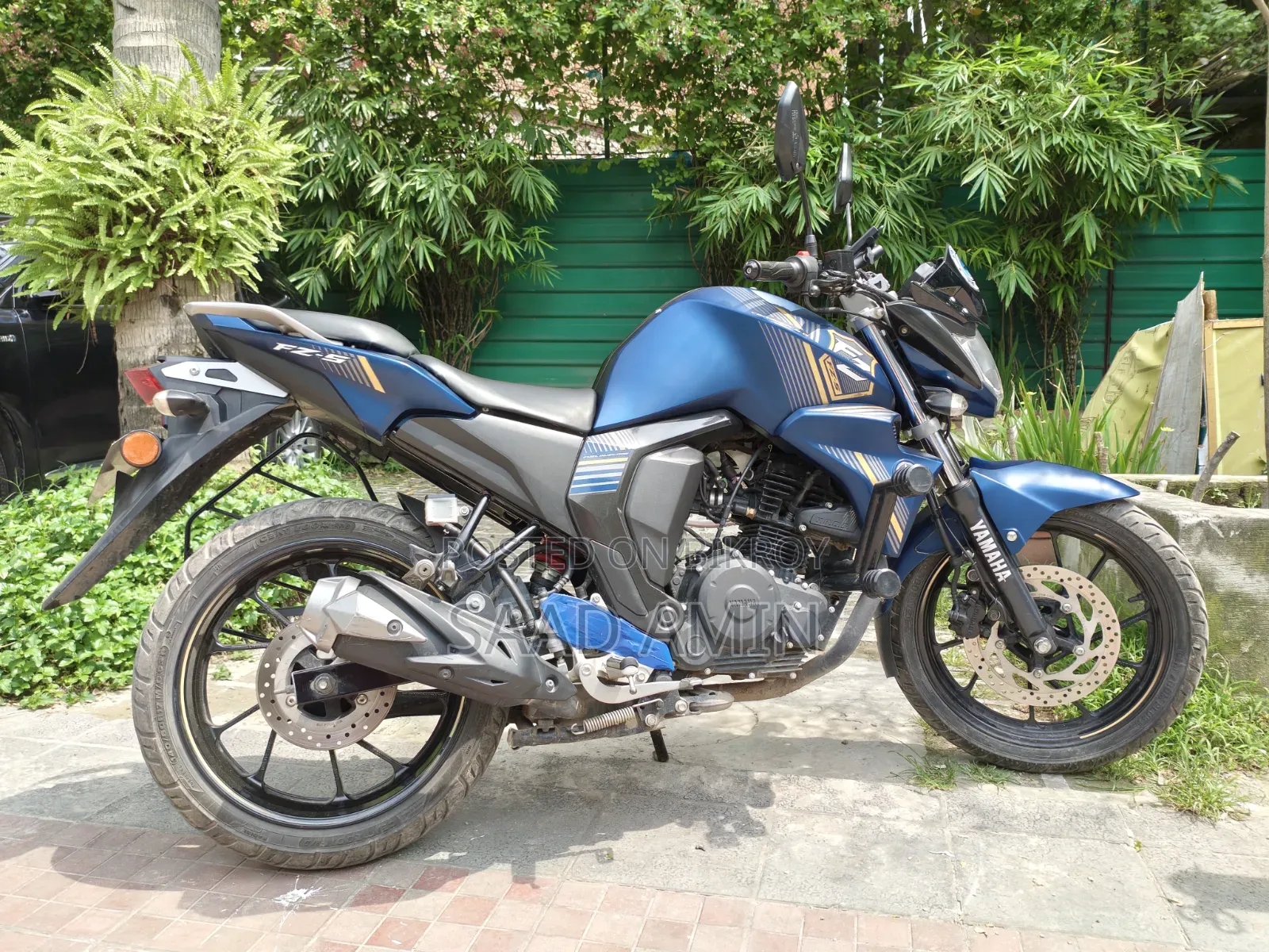 New Yamaha FZ 2024 Blue