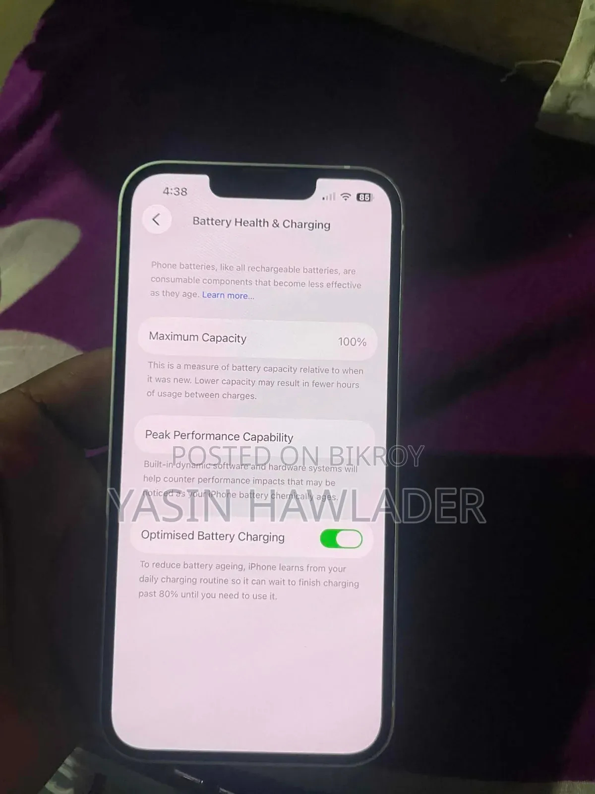 New Apple iPhone 13 128 GB White