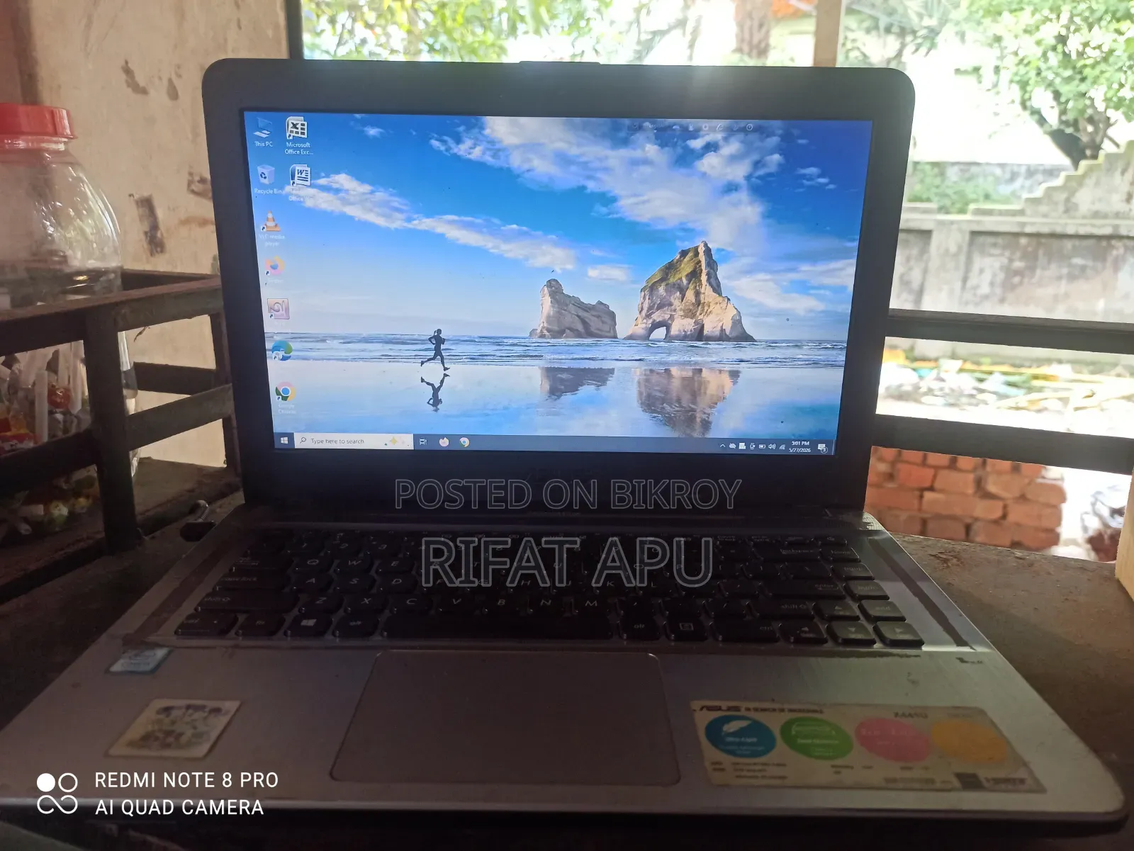 Laptop Asus X44LY 4GB Intel Core I3 HDD 1TB
