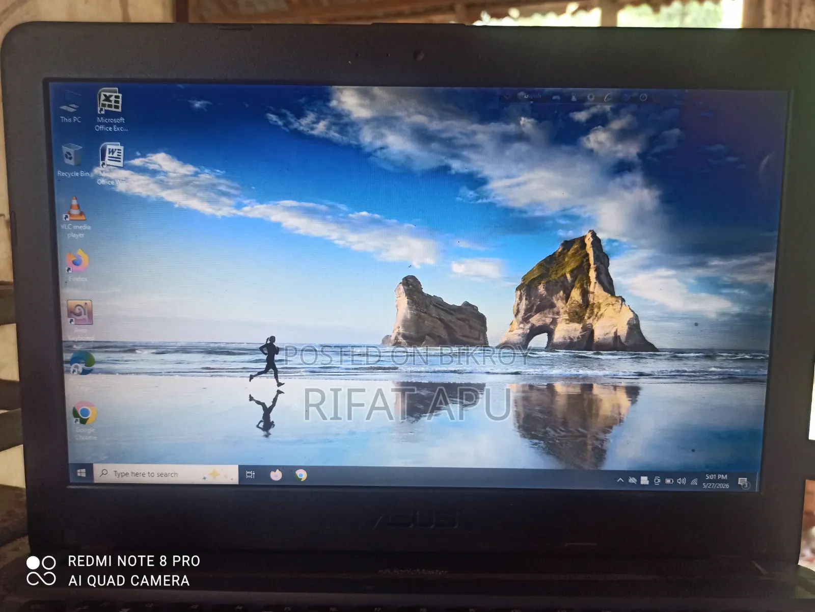 Laptop Asus X44LY 4GB Intel Core I3 HDD 1TB