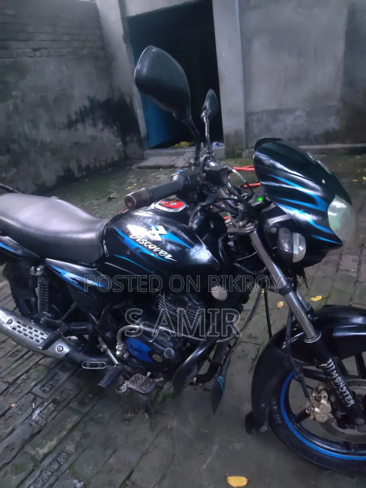 Bajaj Discover 135 2009 Black