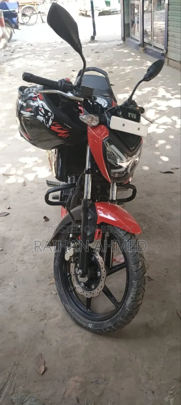 TVS Raider 125 2023 Red