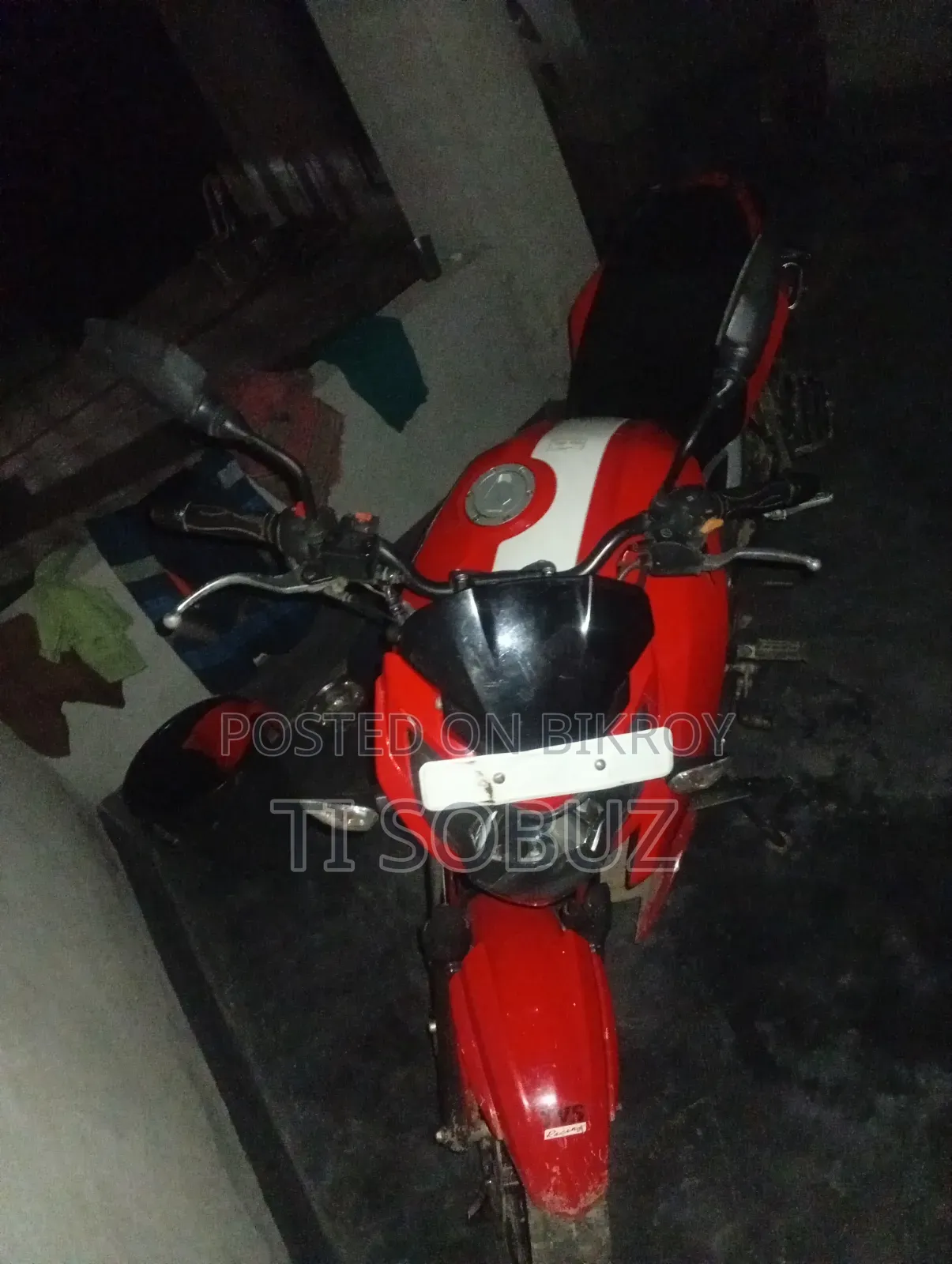 New TVS Apache 160 4V 2020 Red