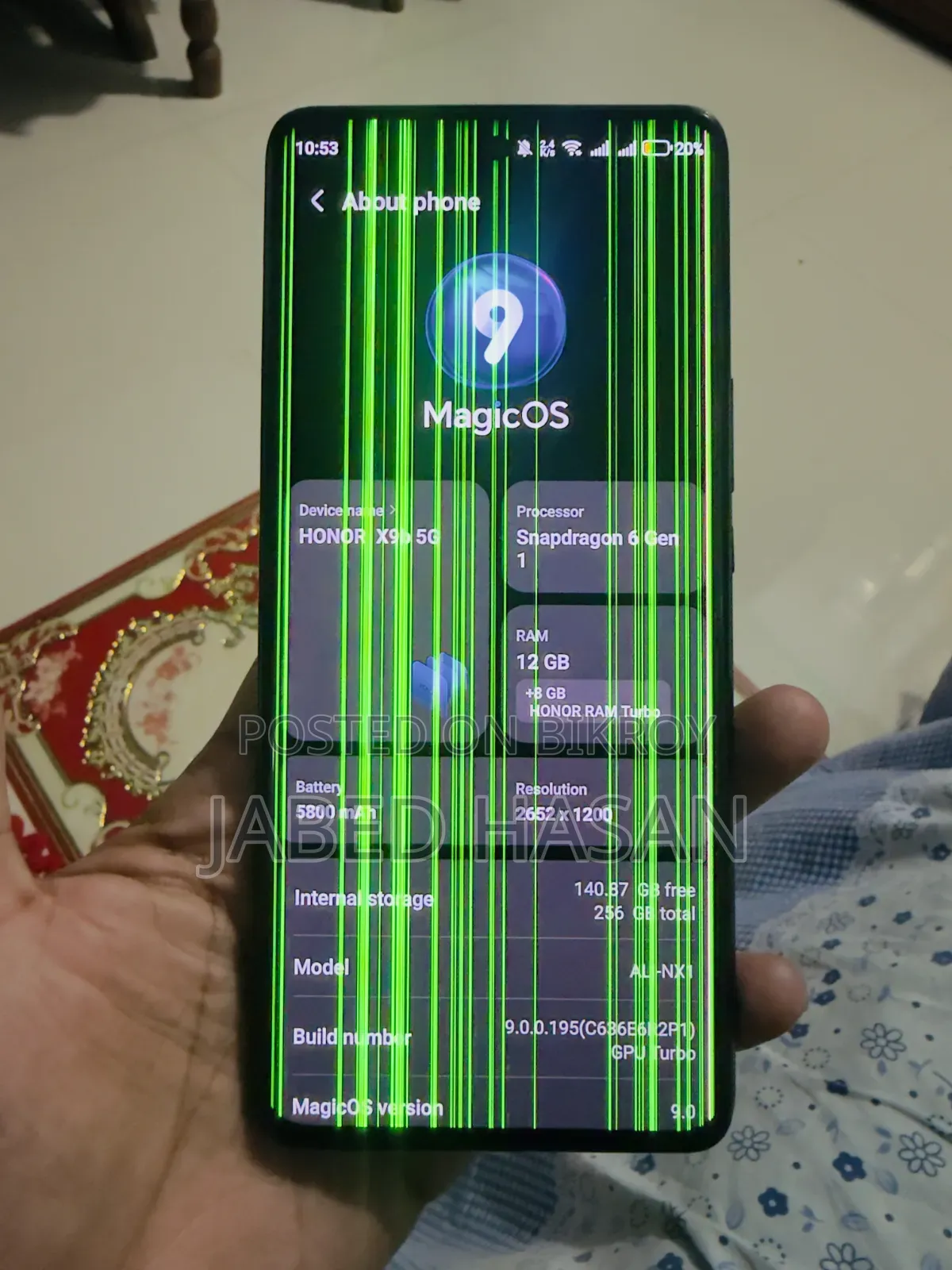 Honor X9b 256 GB Black