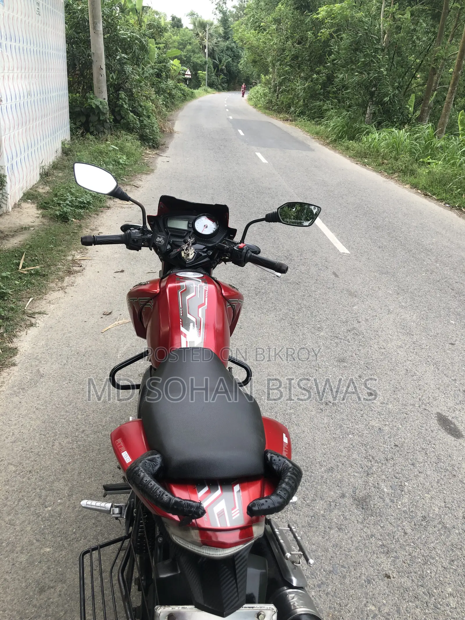 TVS Apache RTR 160 2V 2017 Red