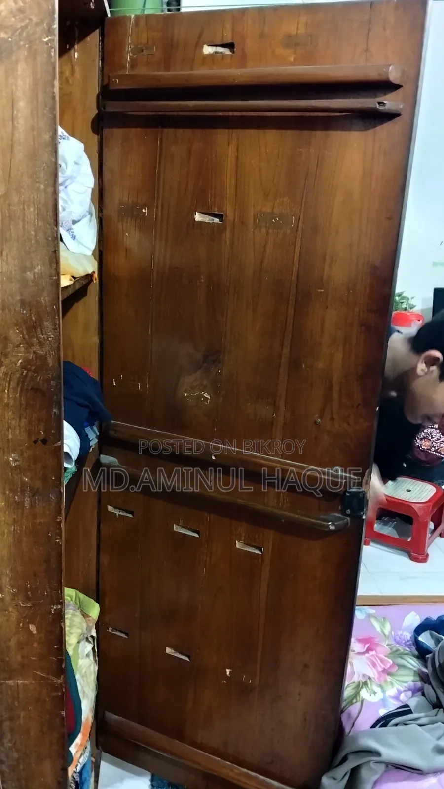 Original Teak Wood Almirah