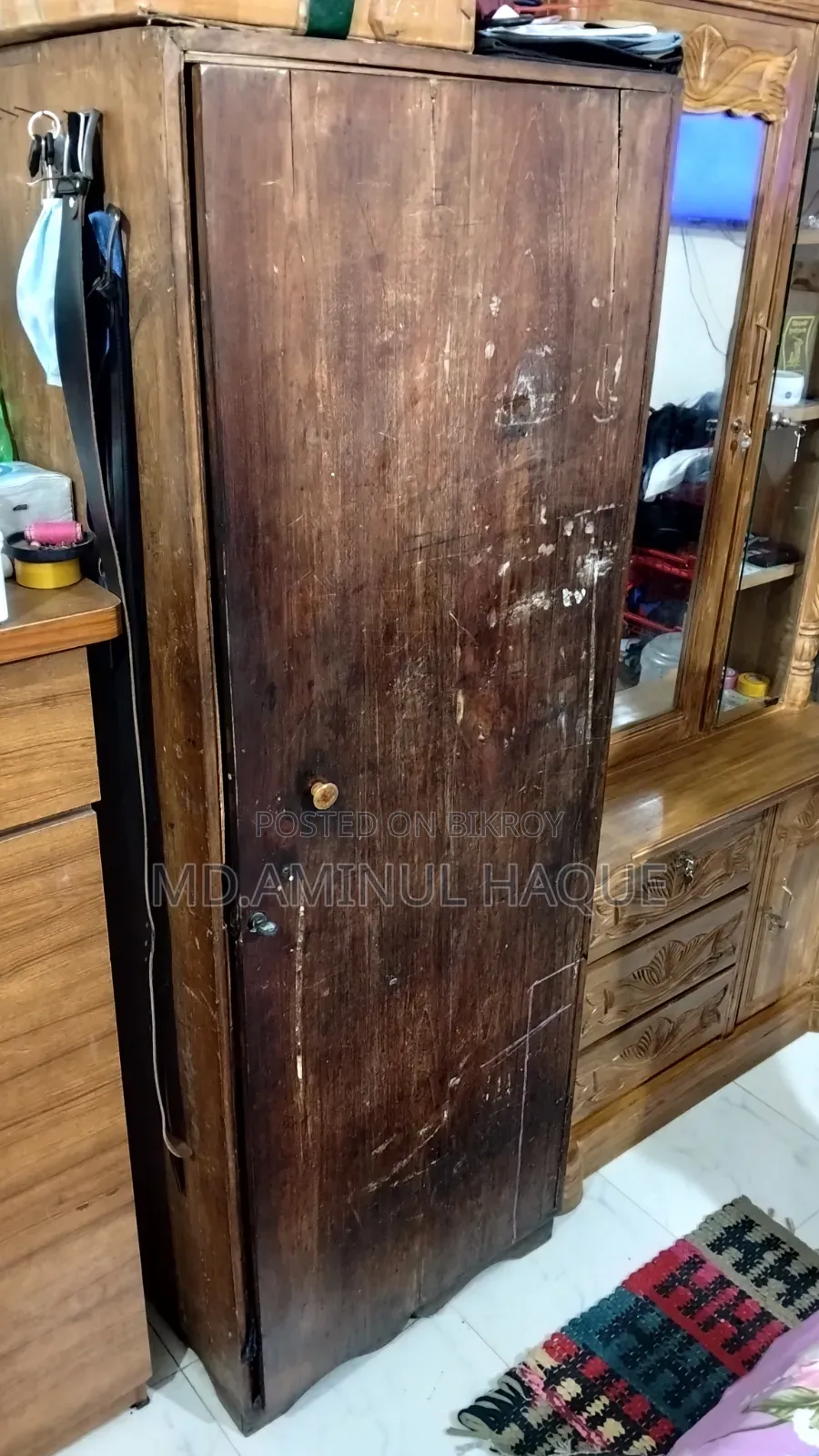 Original Teak Wood Almirah