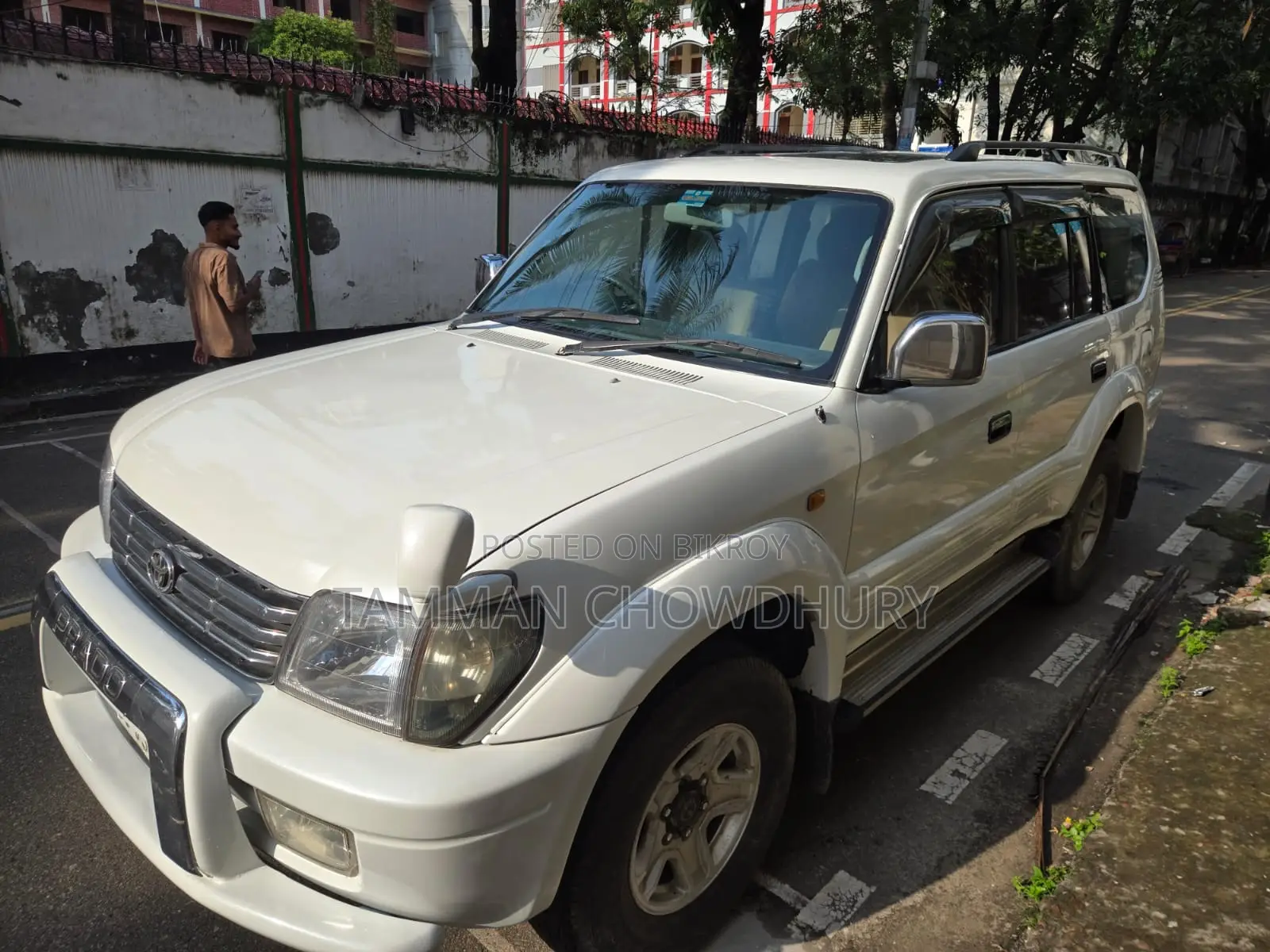 Toyota Land Cruiser Prado 2000 Pearl