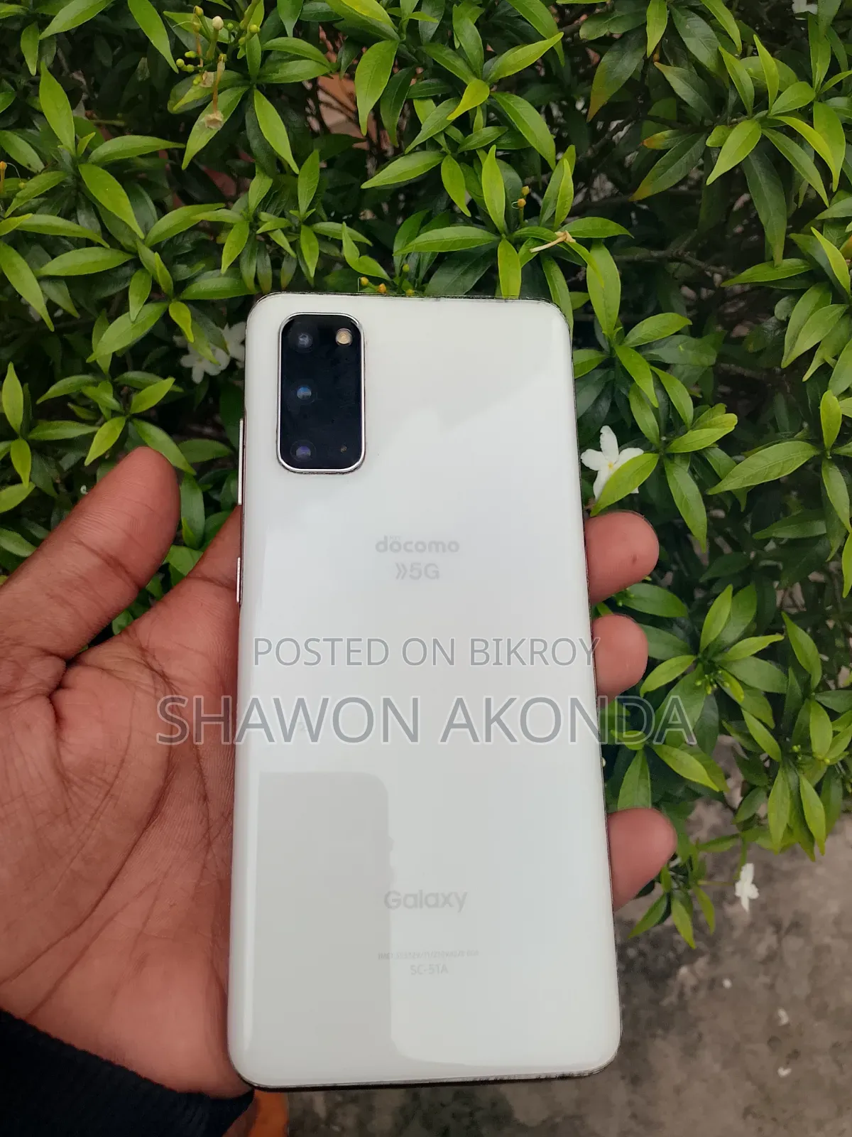Samsung Galaxy S20 128 GB White