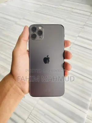 অ্যাপল আইফোন ১১ প্রো ম্যাক্স ৬৪ জিবি ব্ল্যাক