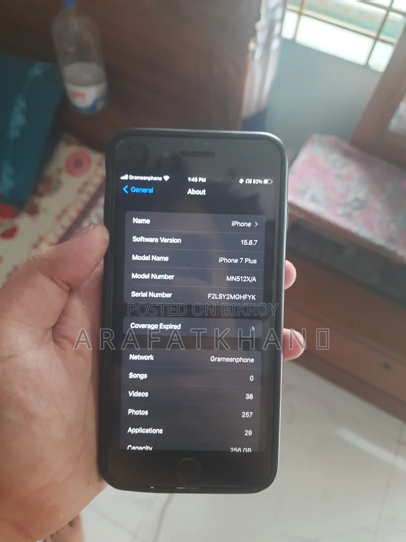 Apple iPhone 7 Plus 256 GB Black