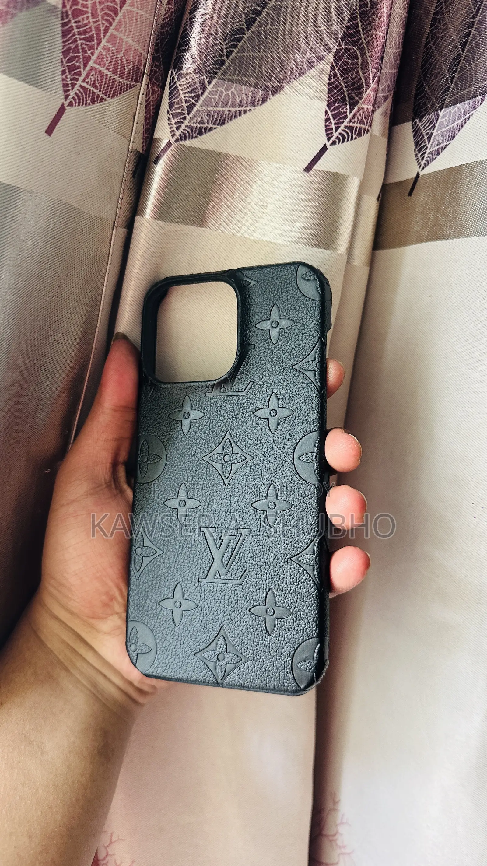 Louis Vuitton Premium Leather Case for iPhone 14 Pro Max