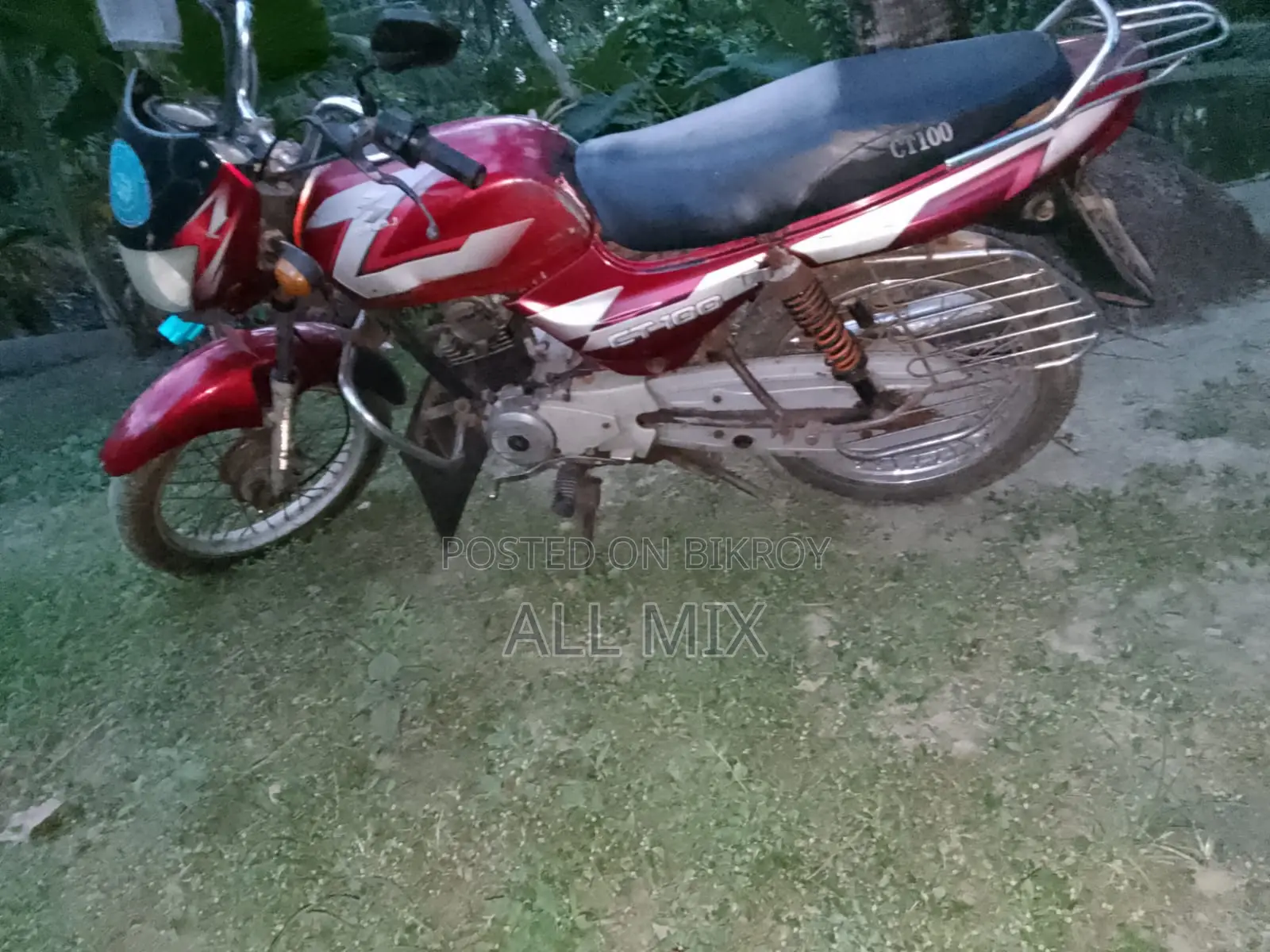 Bajaj CT 100 2015 Red