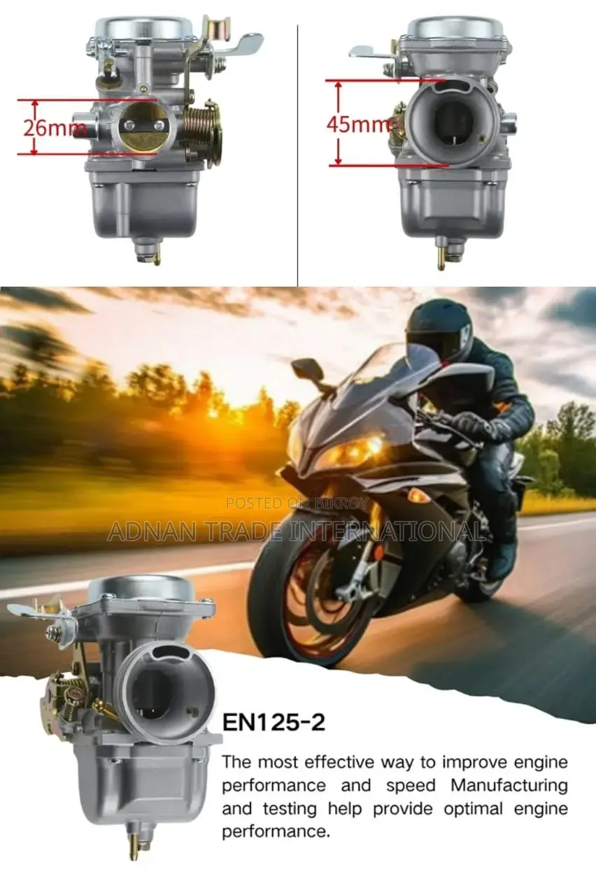 Suzuki Gn 125 / en 125-2 Model Carburetor