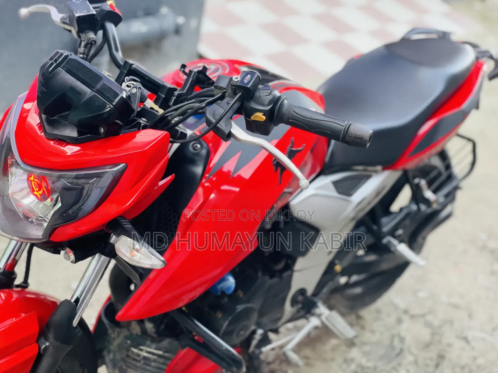 TVS Apache RTR 160 4V 2020 Red
