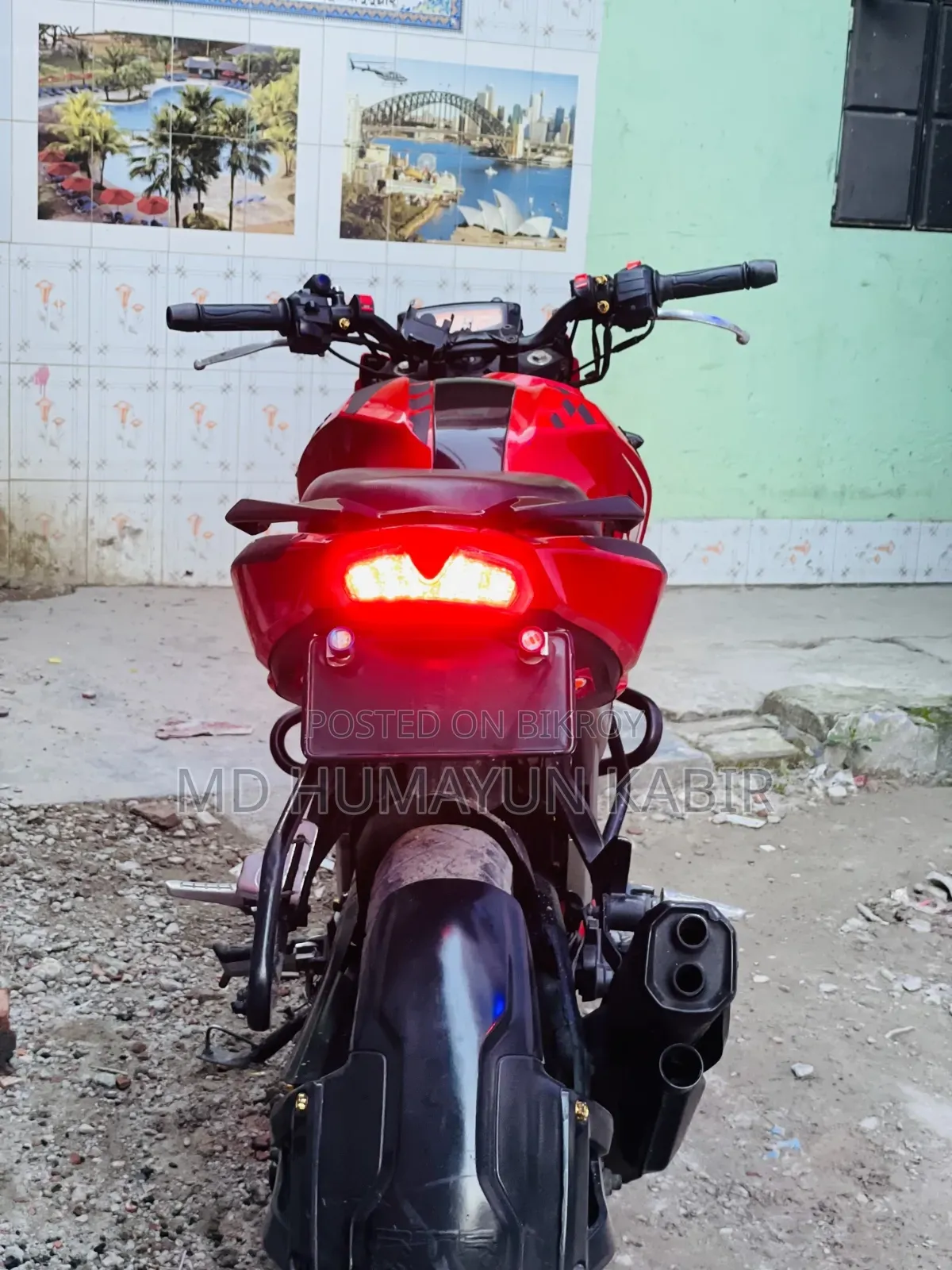 TVS Apache RTR 160 4V 2020 Red