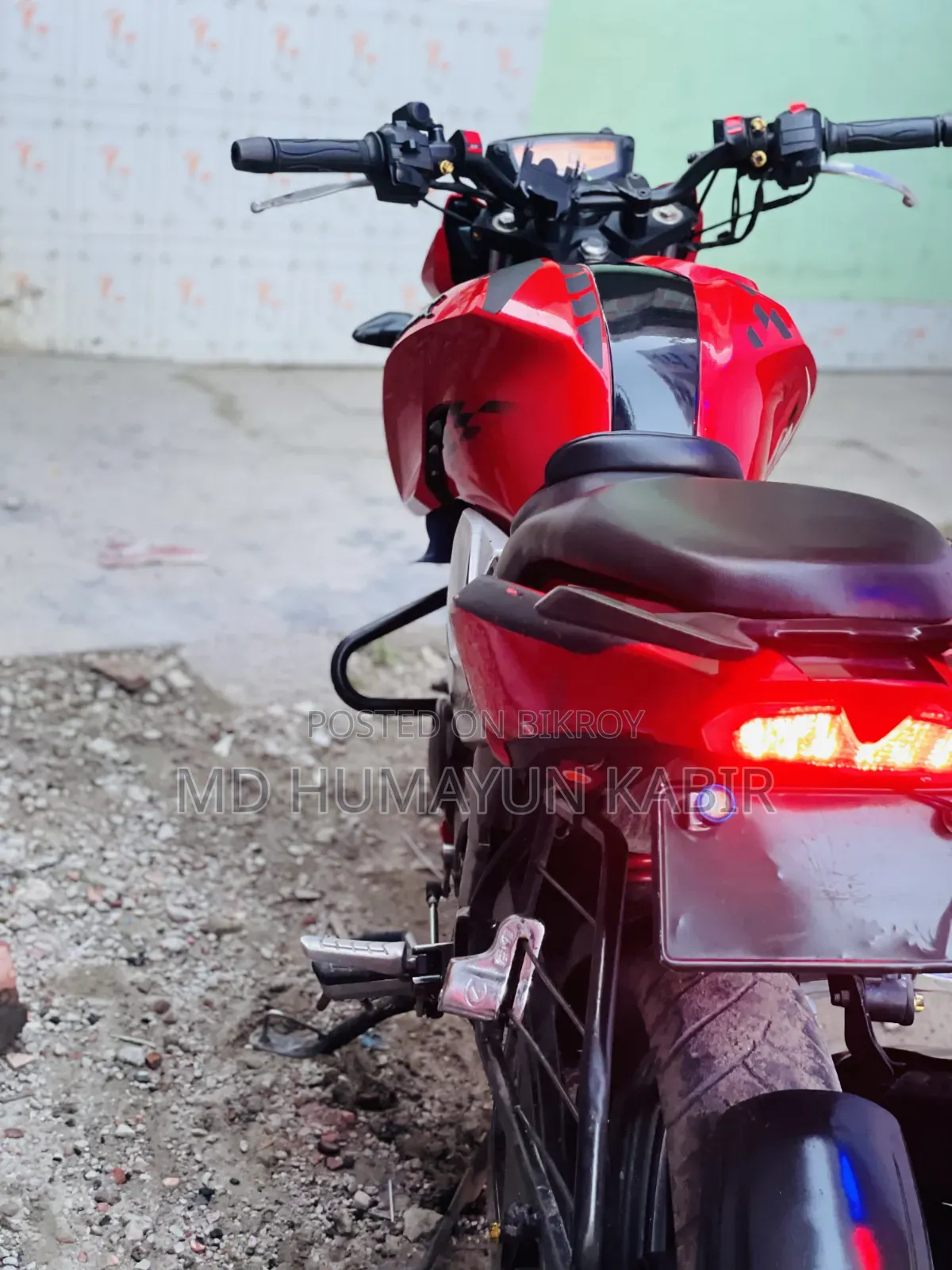 TVS Apache RTR 160 4V 2020 Red