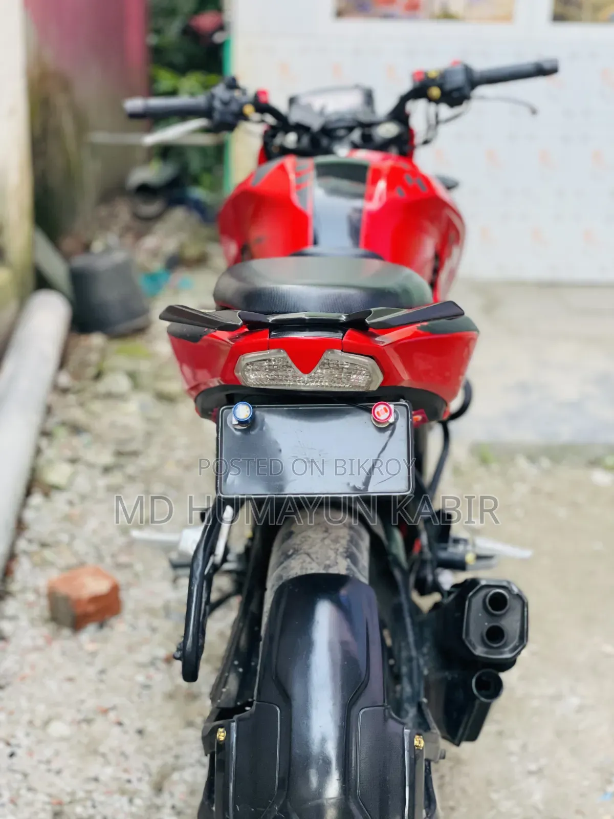 TVS Apache RTR 160 4V 2020 Red