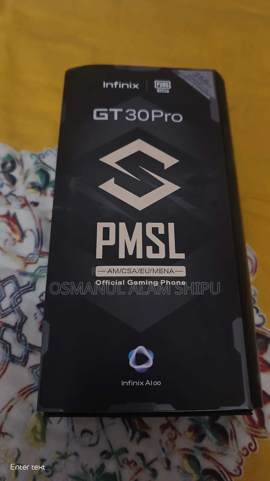 New Infinix GT 30 Pro 5G 256 GB Silver