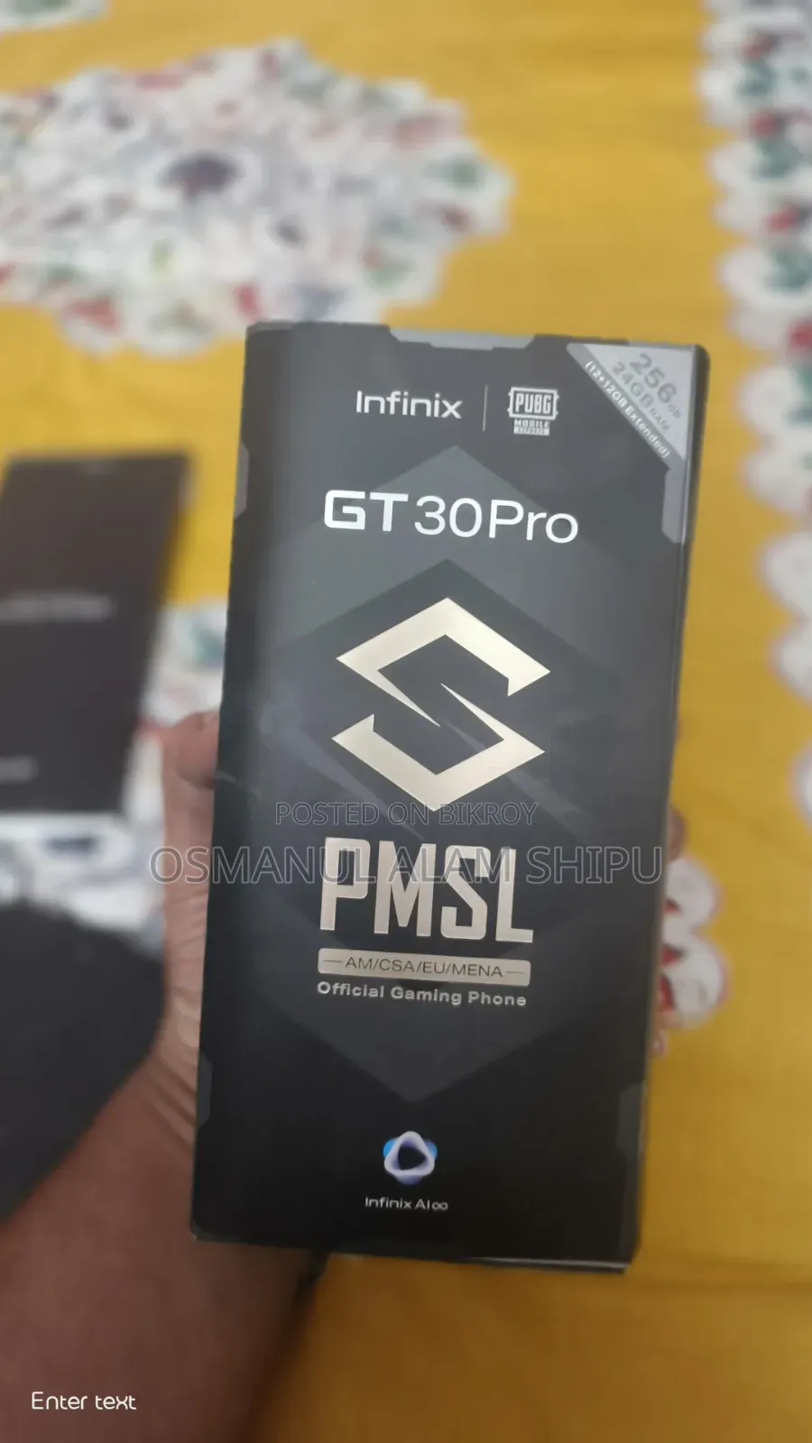 New Infinix GT 30 Pro 5G 256 GB Silver