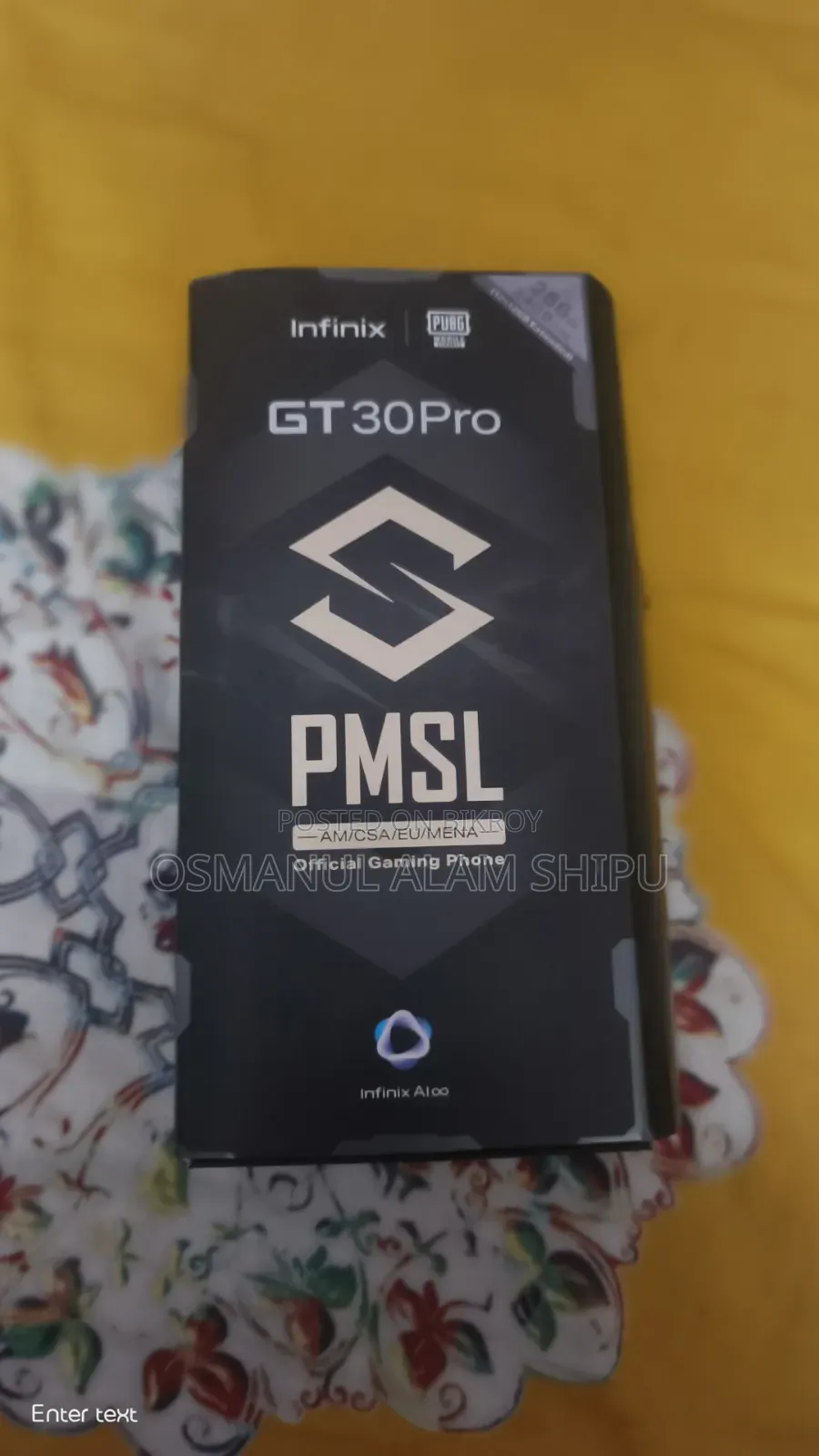 New Infinix GT 30 Pro 5G 256 GB Silver