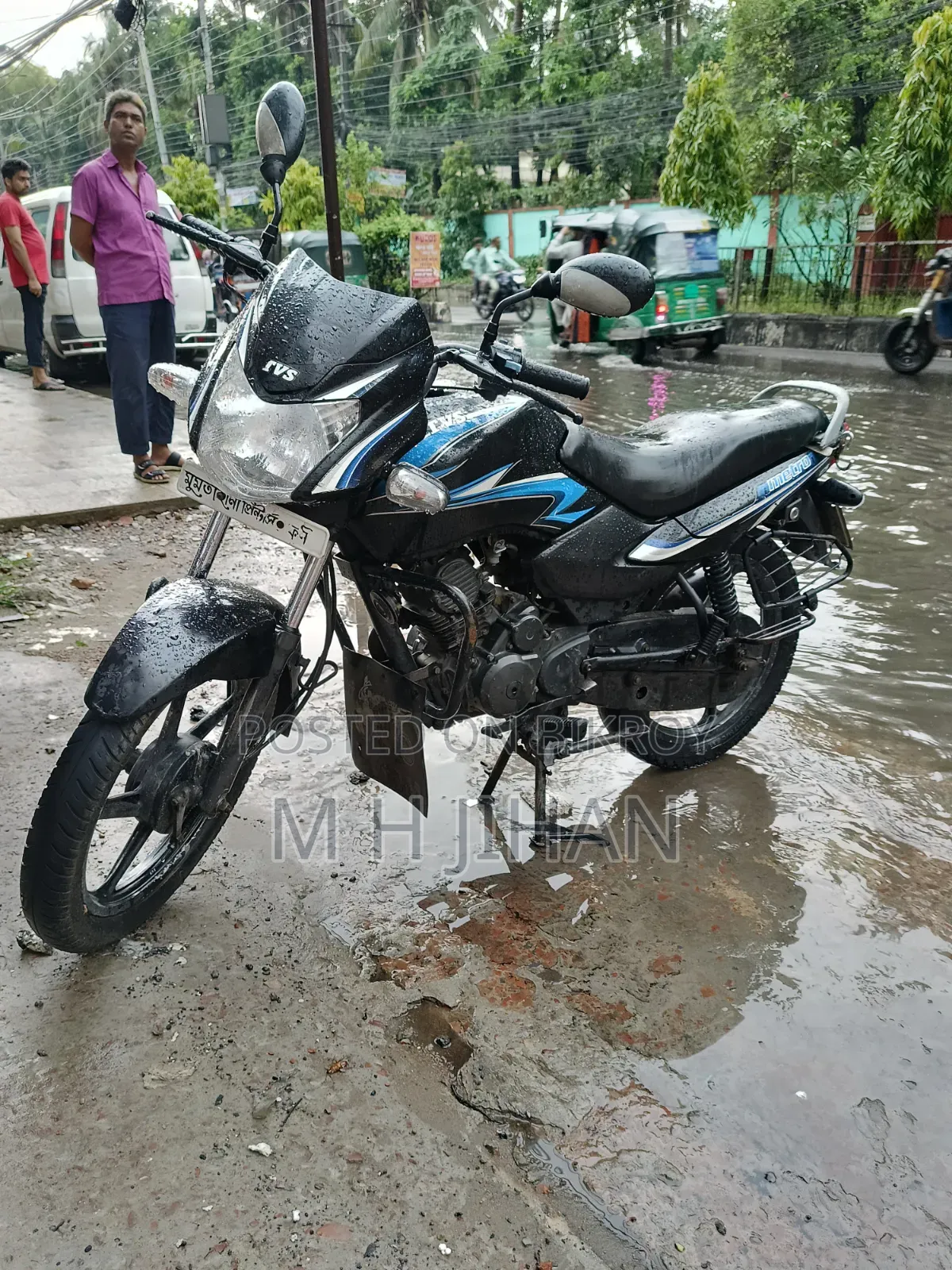 TVS Metro 2017 Black
