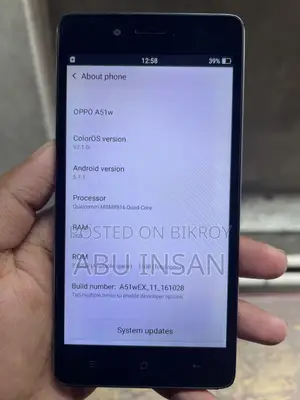 অপো মিরর ৫ ১৬ জিবি ব্লু