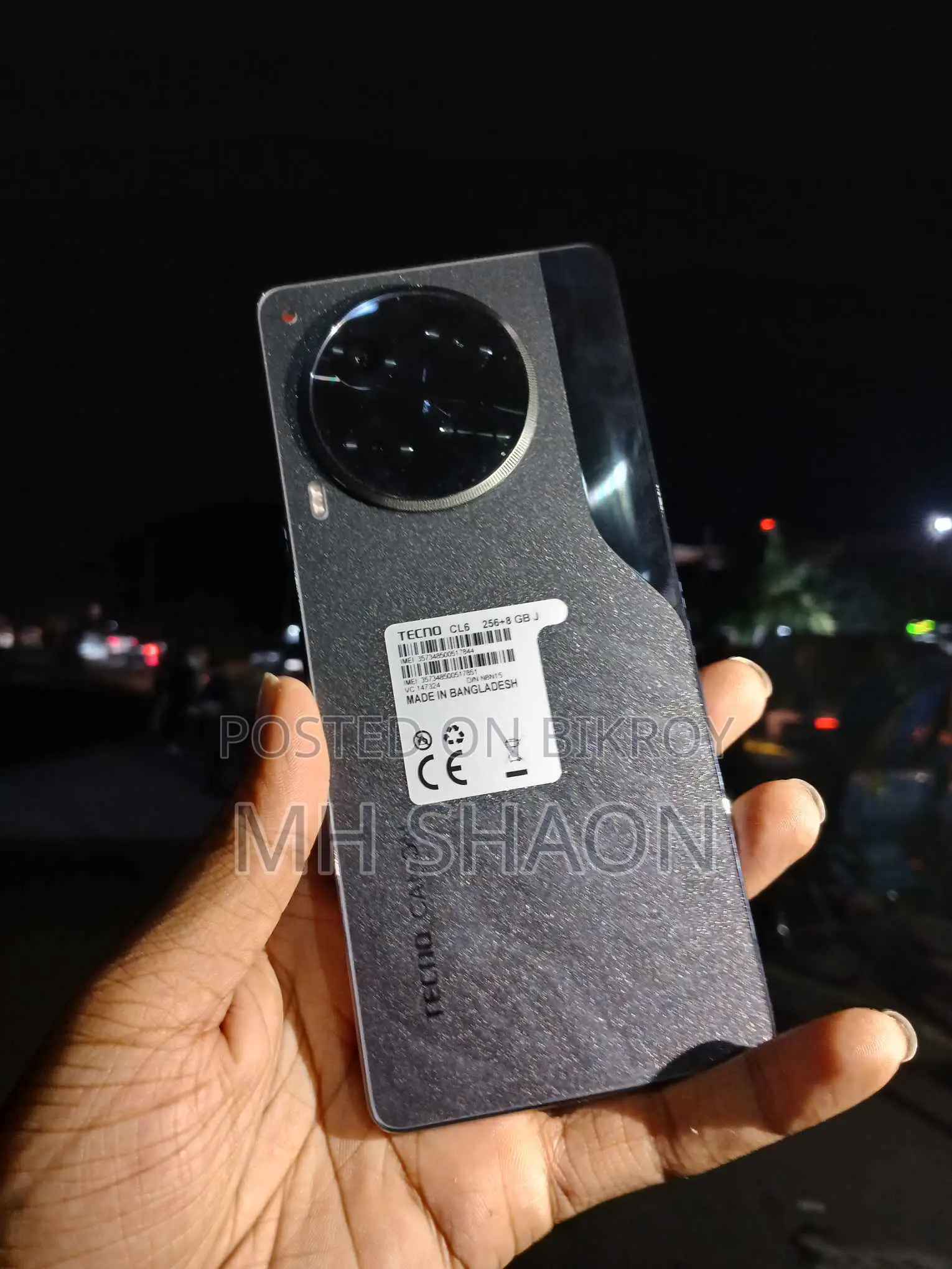 Tecno Camon 30 256 GB Black
