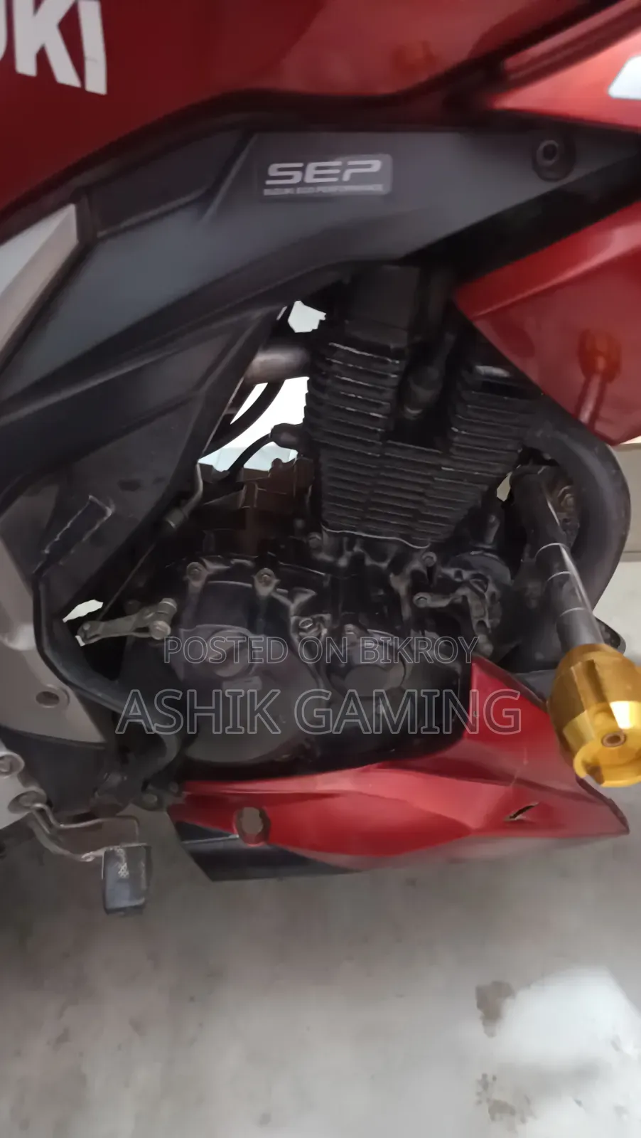 Suzuki Gixxer Monotone 2019 Red