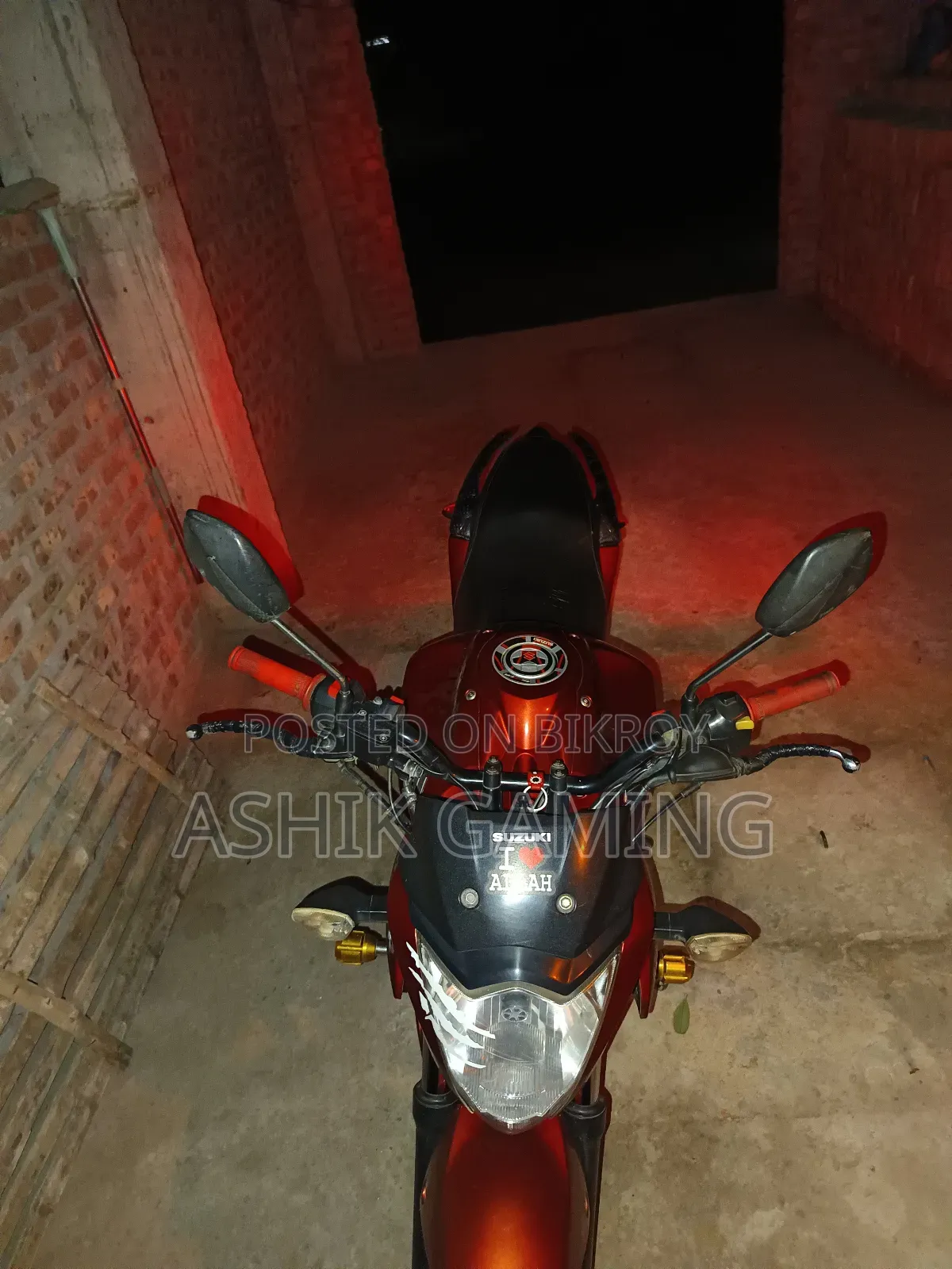 Suzuki Gixxer Monotone 2019 Red