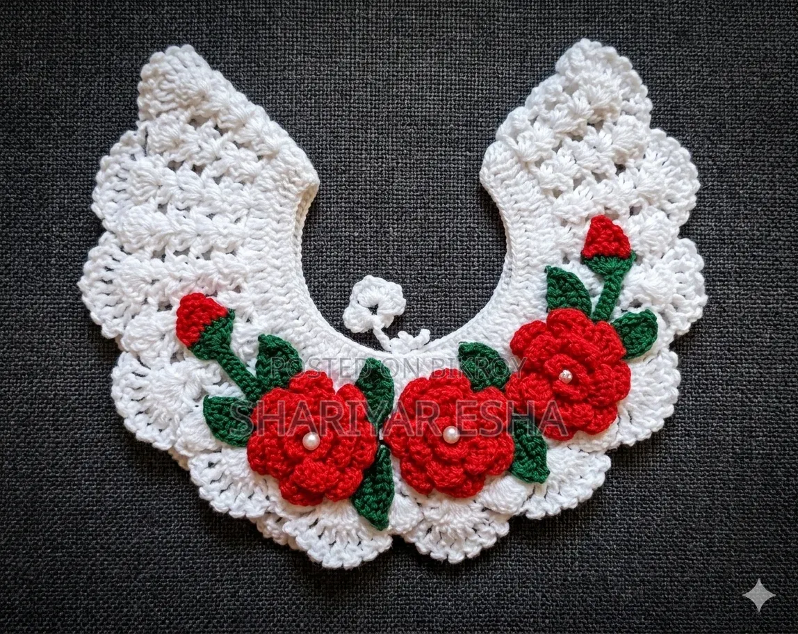 Crochet Neck Design