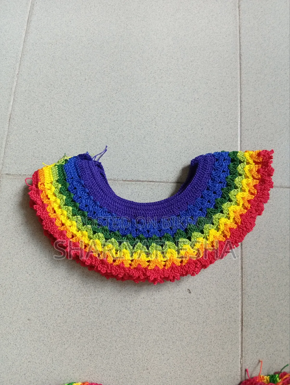 Crochet Neck Design