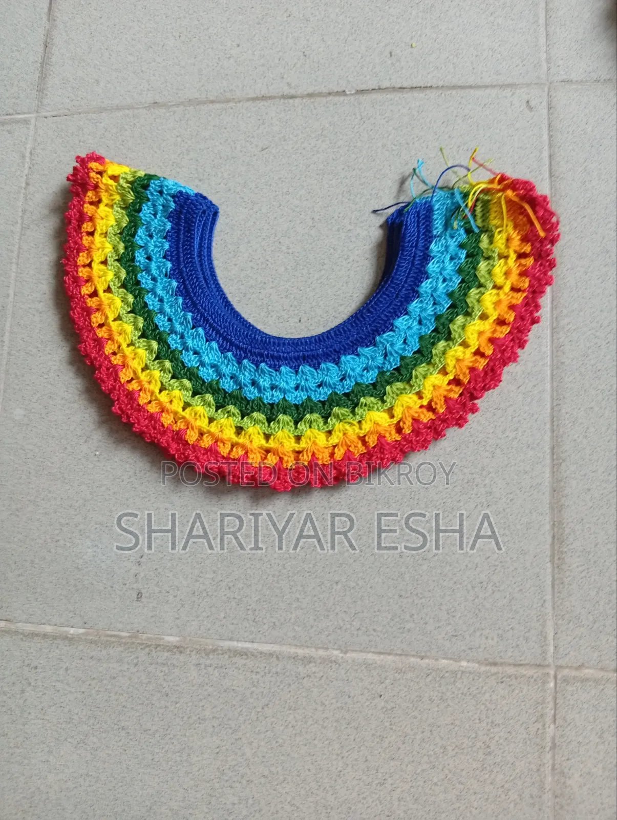 Crochet Neck Design