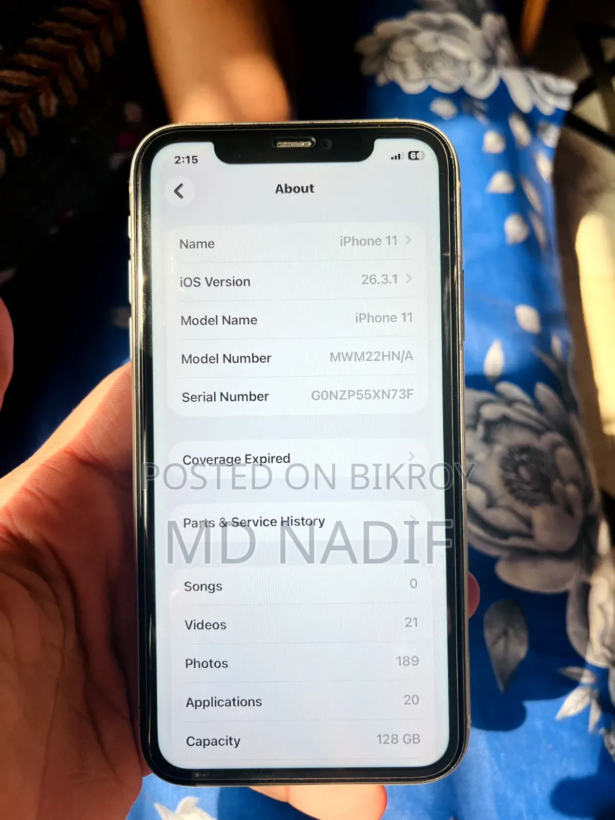 Apple iPhone 11 128 GB White