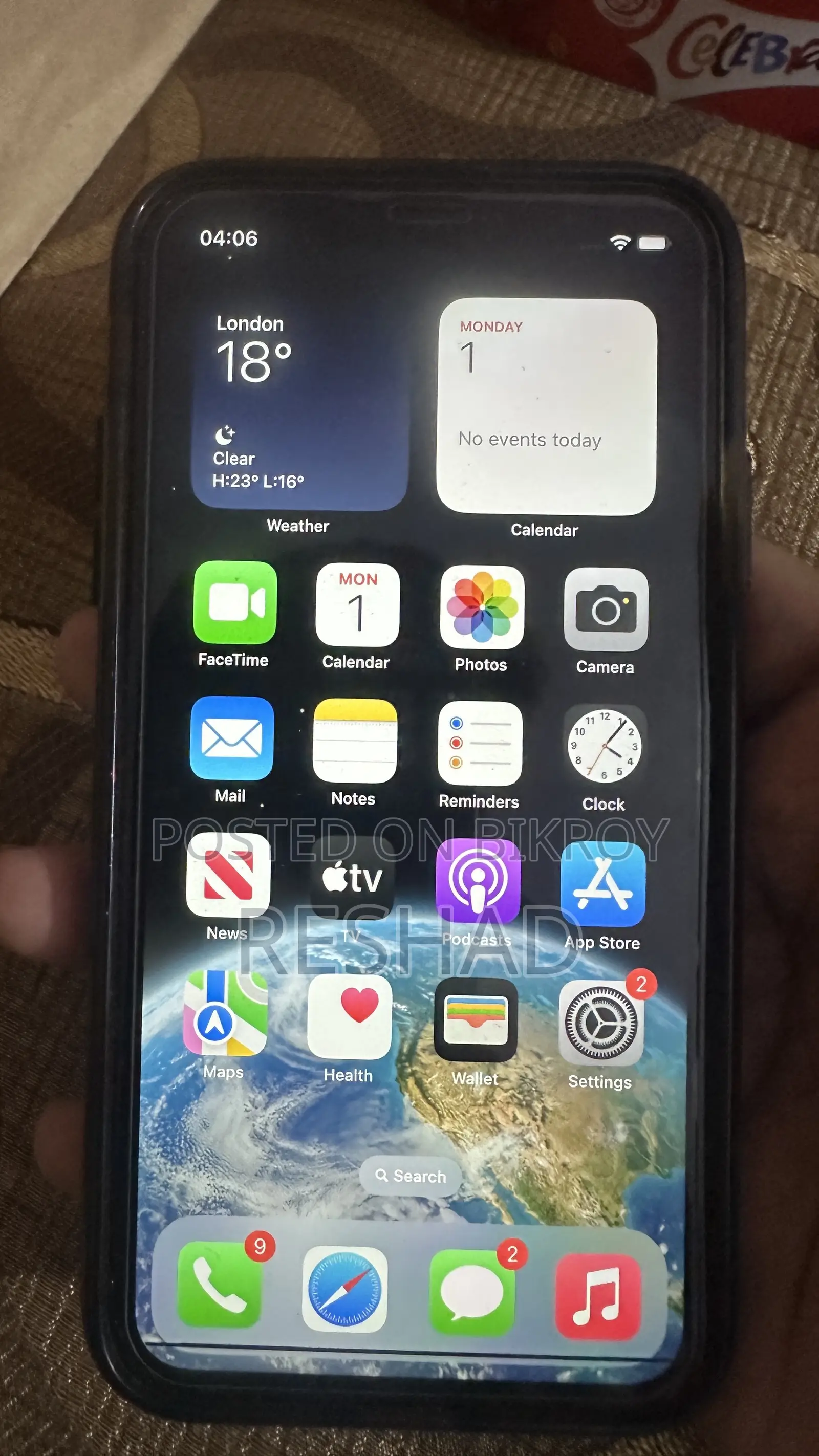 Apple iPhone XR 64 GB Black
