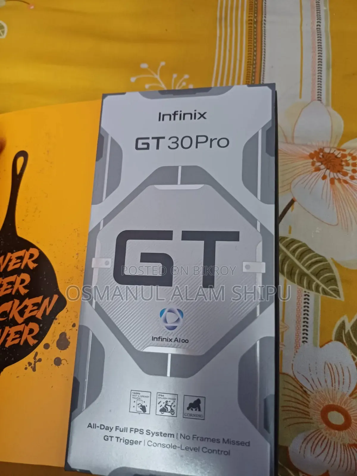 New Infinix GT 30 Pro 5G 256 GB Silver