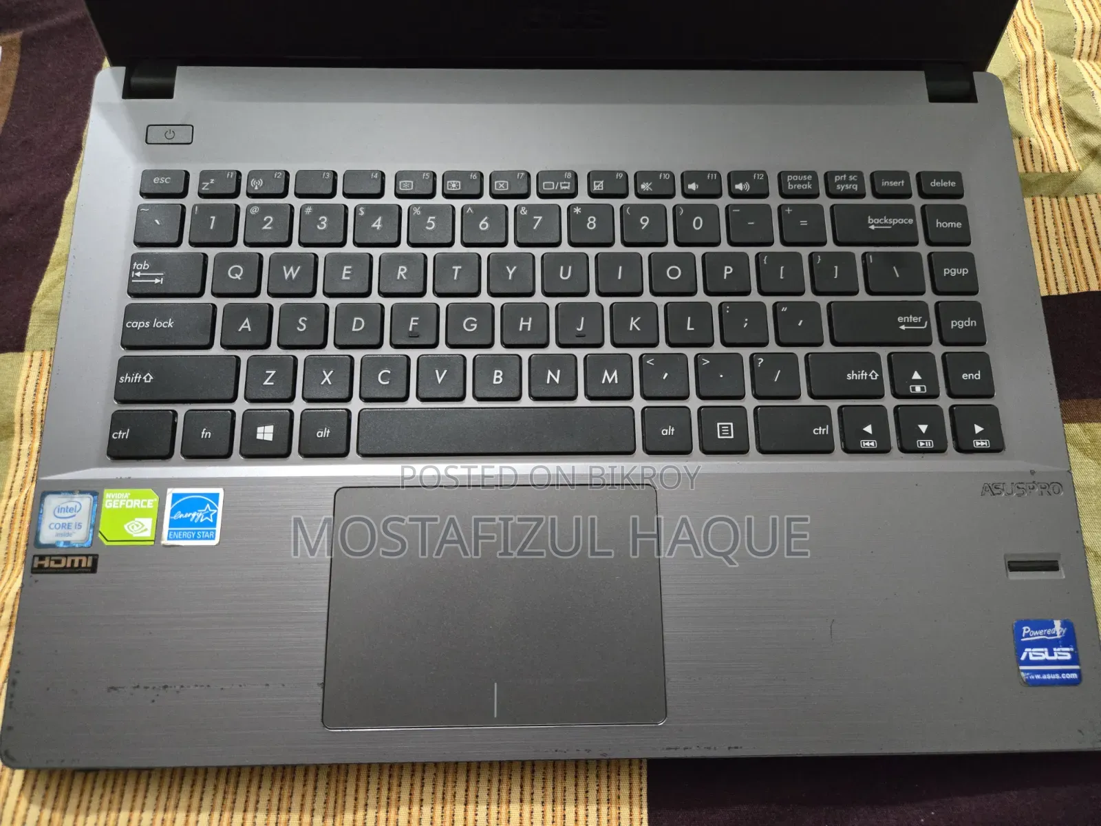 Laptop Asus PRO P2430UA 8GB Intel Core I5 HDD+SSD 1T