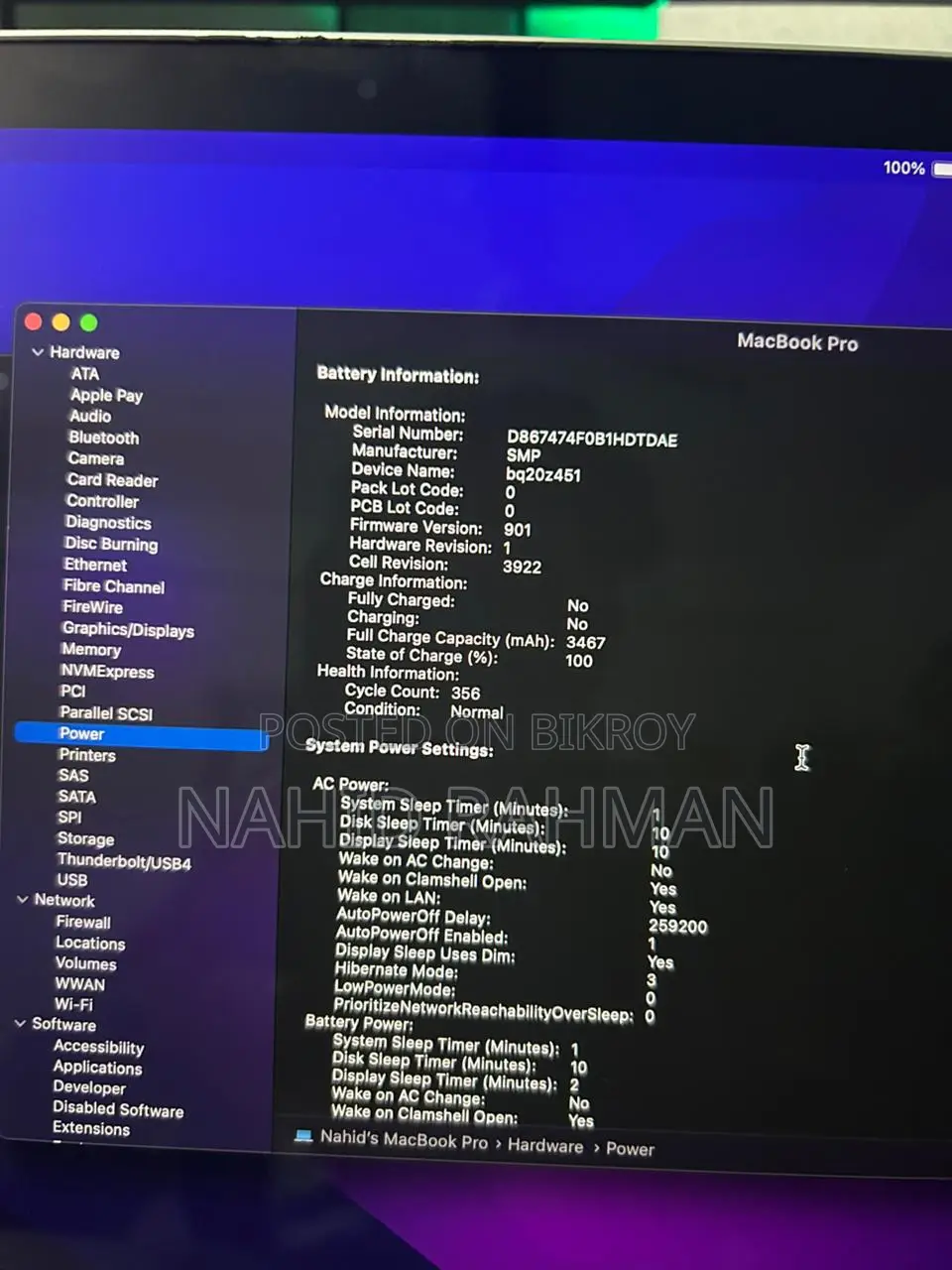 Laptop Apple MacBook 2017 8GB Intel Core I5 SSD 512GB
