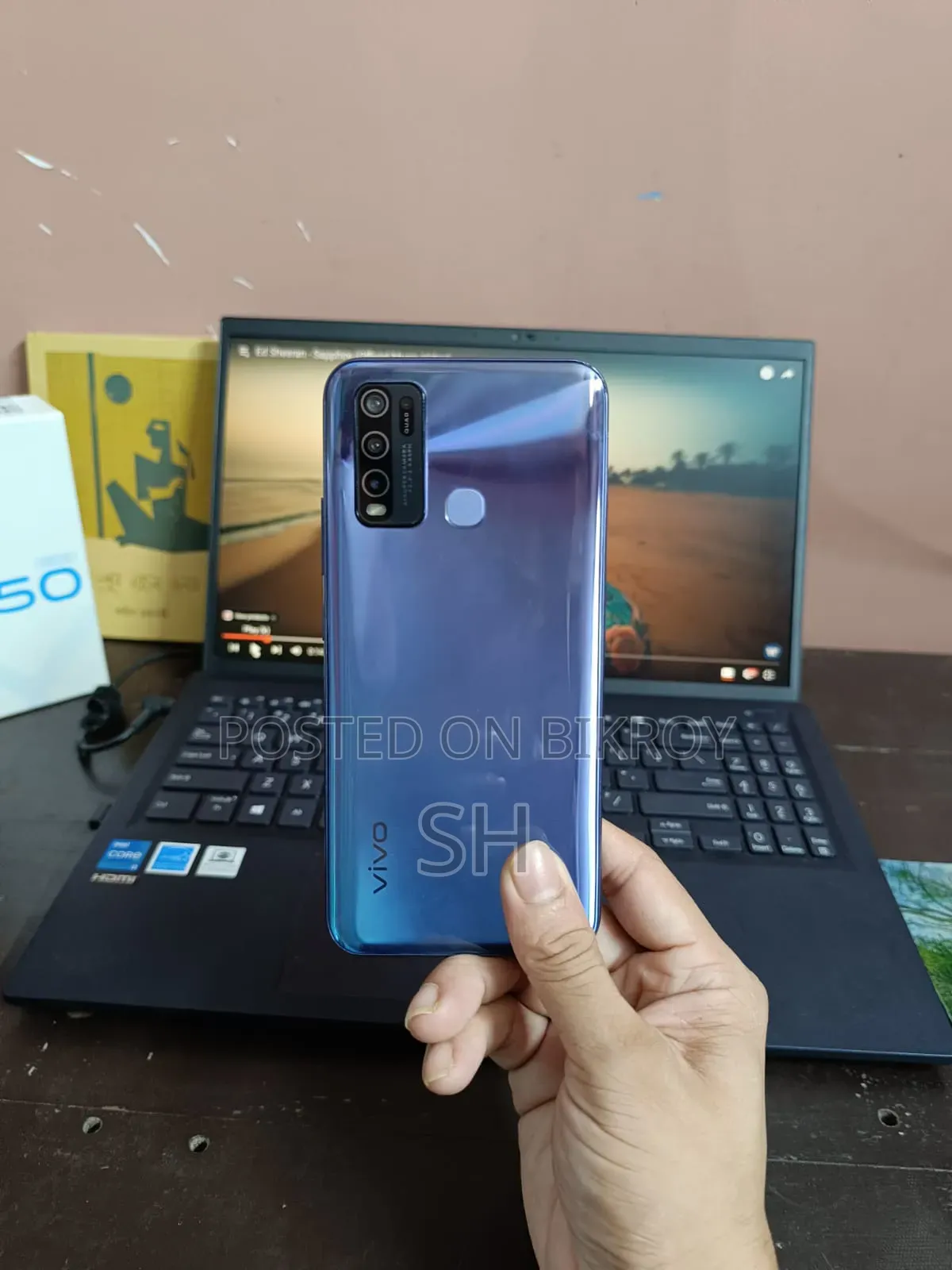 Vivo Y50 128 GB Purple