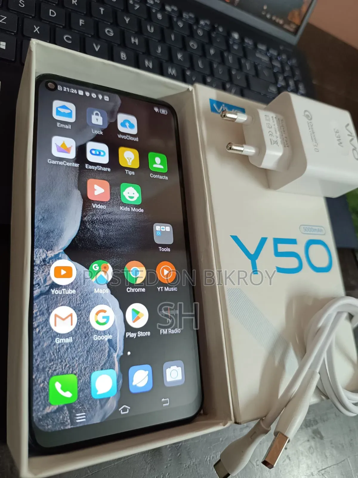 Vivo Y50 128 GB Purple