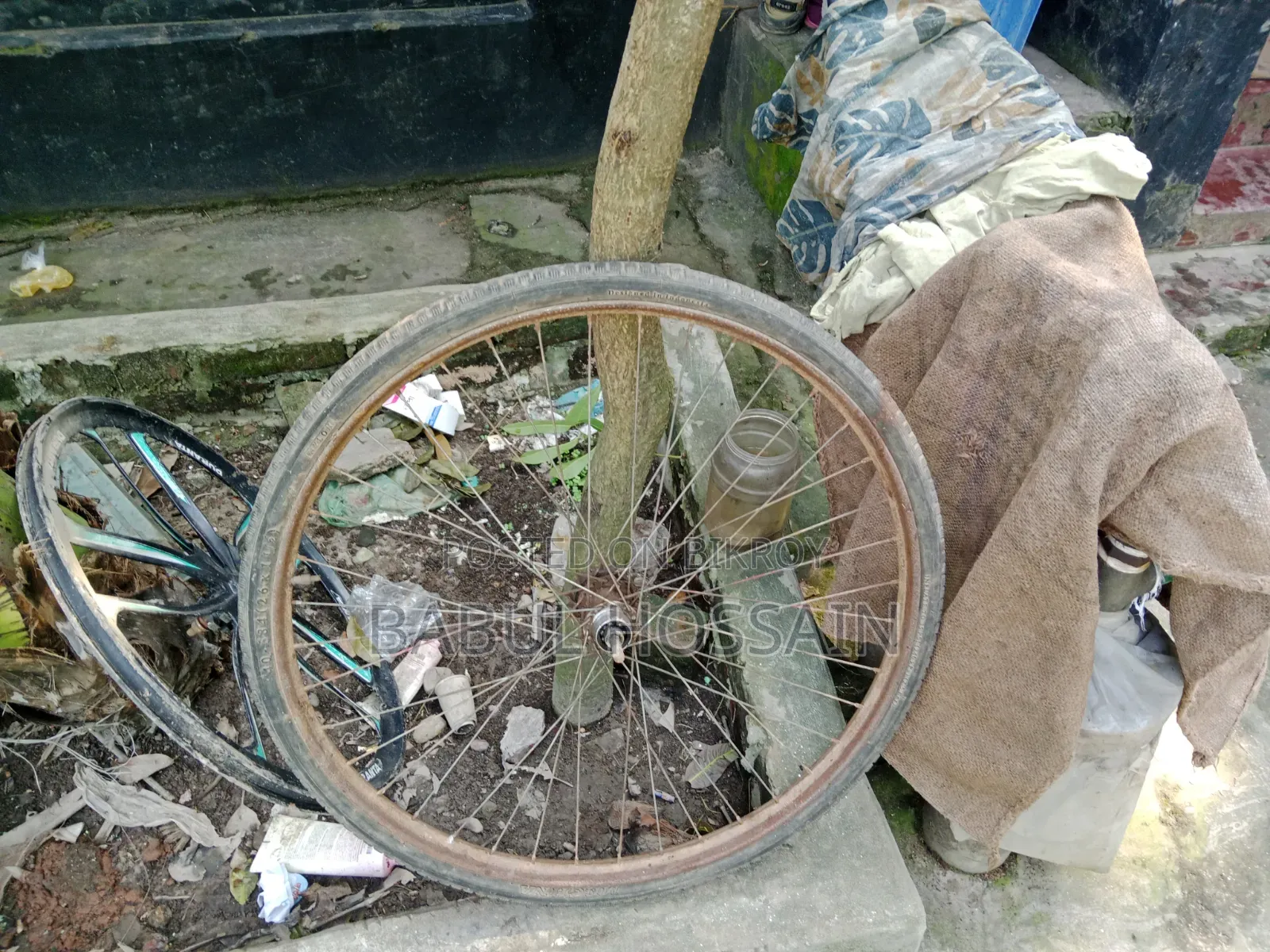 A complete wheel will be sold.
